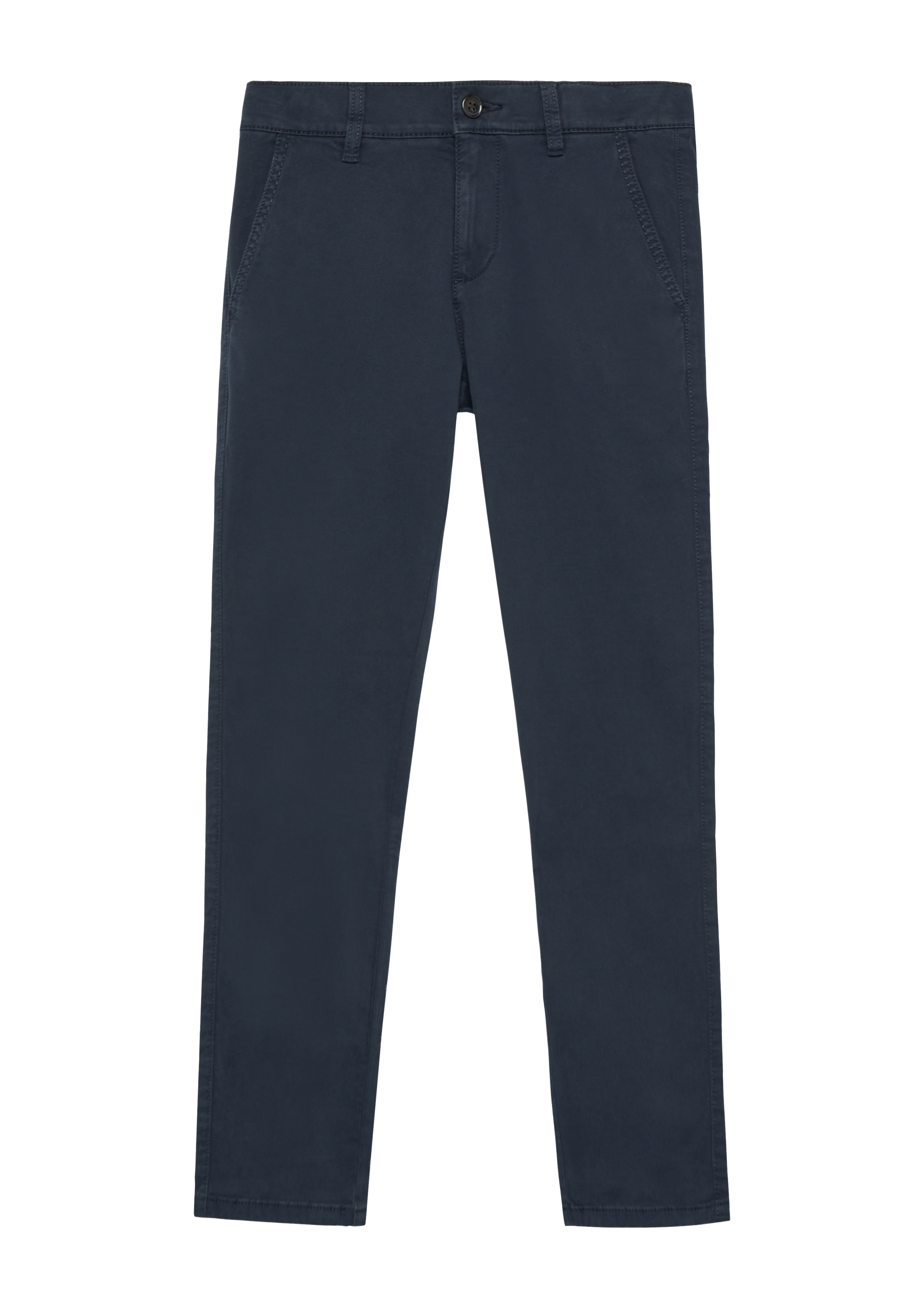 s.Oliver - Chino-Hose Seattle / Regular Fit / Mid Rise / Slim Leg / verstellbarer Bund, Jungen, blau