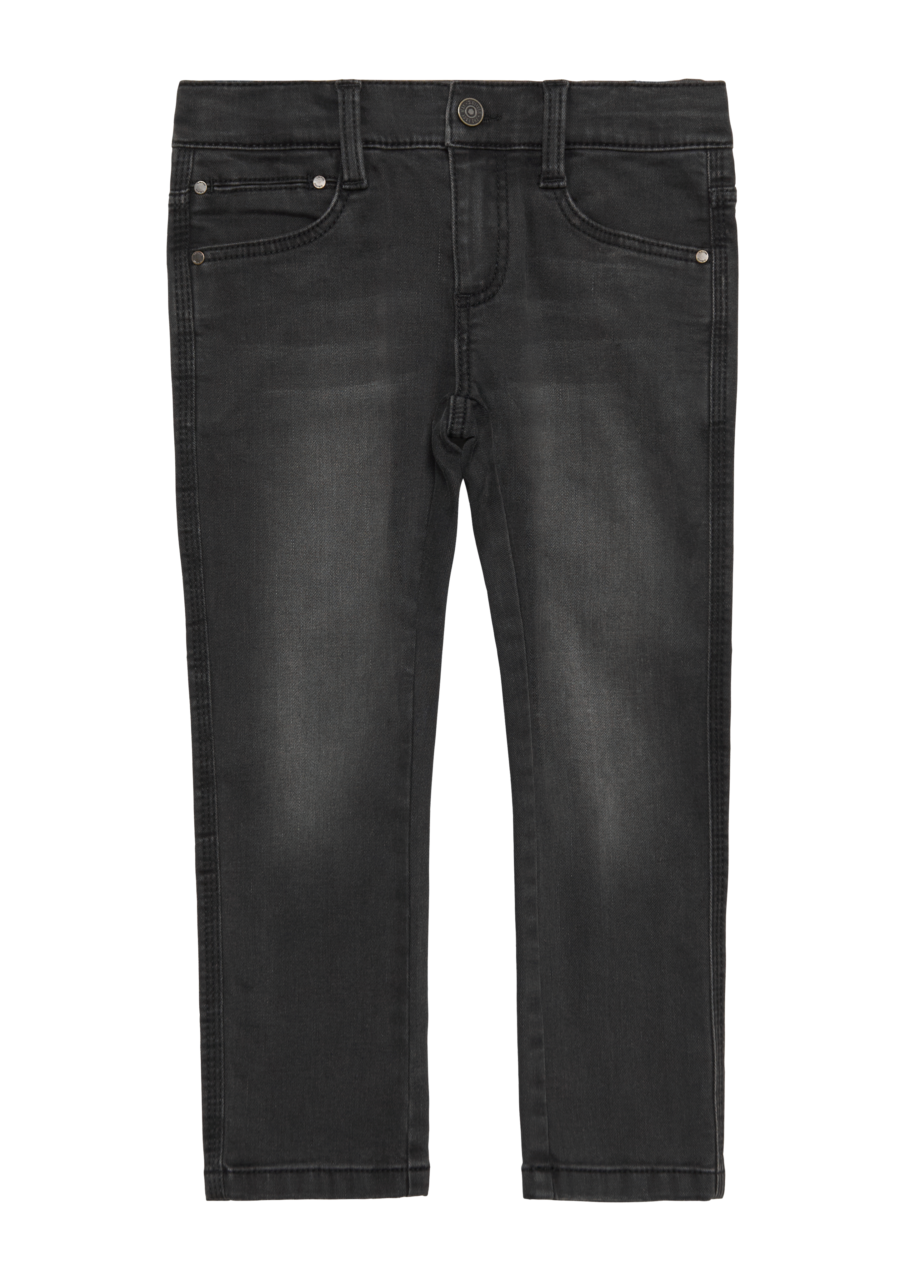 s.Oliver - Jeans Brad / Regular Fit / Mid Rise / Slim Leg / Soft & warm inside, Kinder, grau