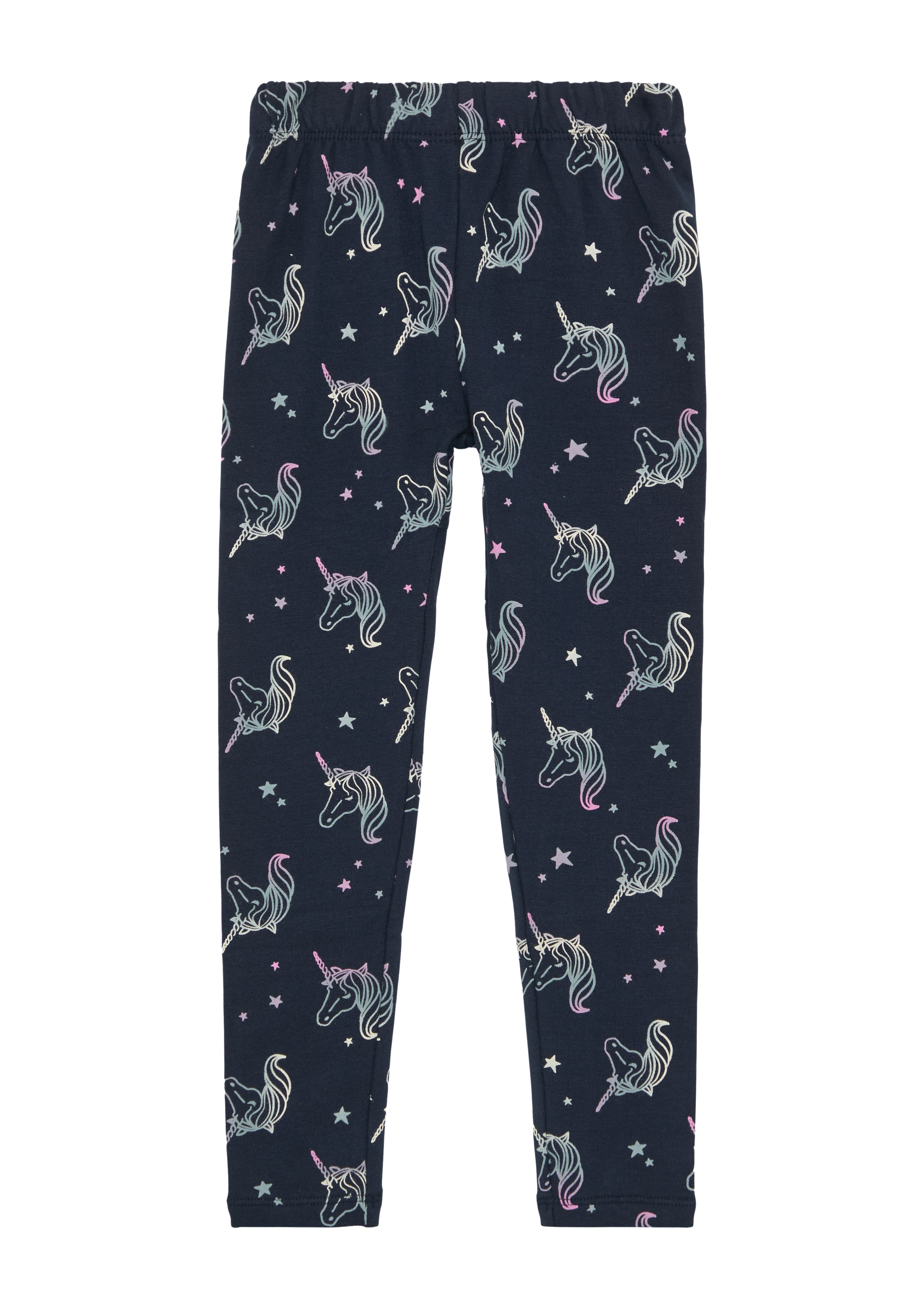 s.Oliver - Wärmende Leggings mit All-over-Print, Kinder, blau