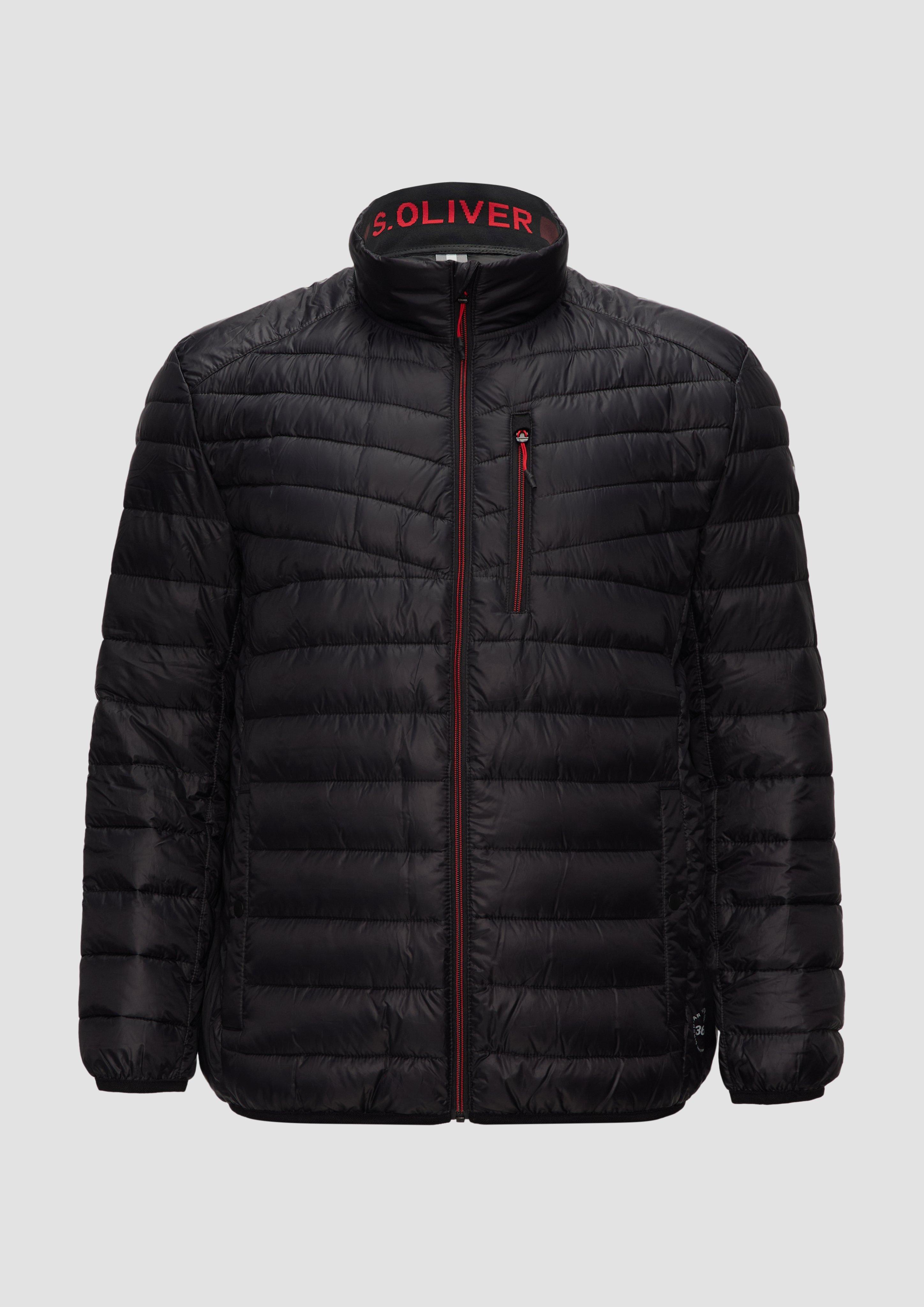 s.Oliver Wasserabweisende Steppjacke aus recyceltem Polyester