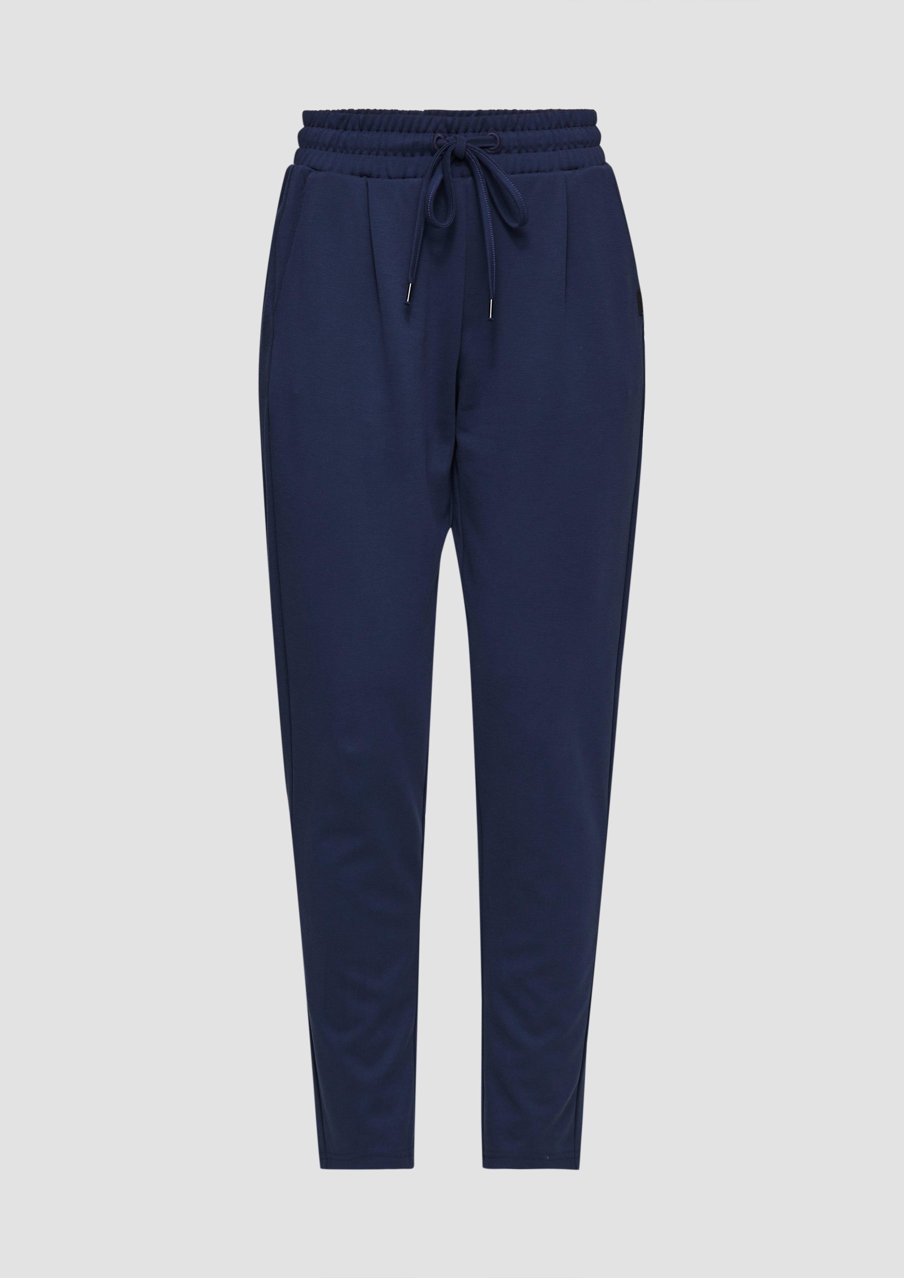 s.Oliver Hose aus Interlock-Jersey mit schmal zulaufendem Bein