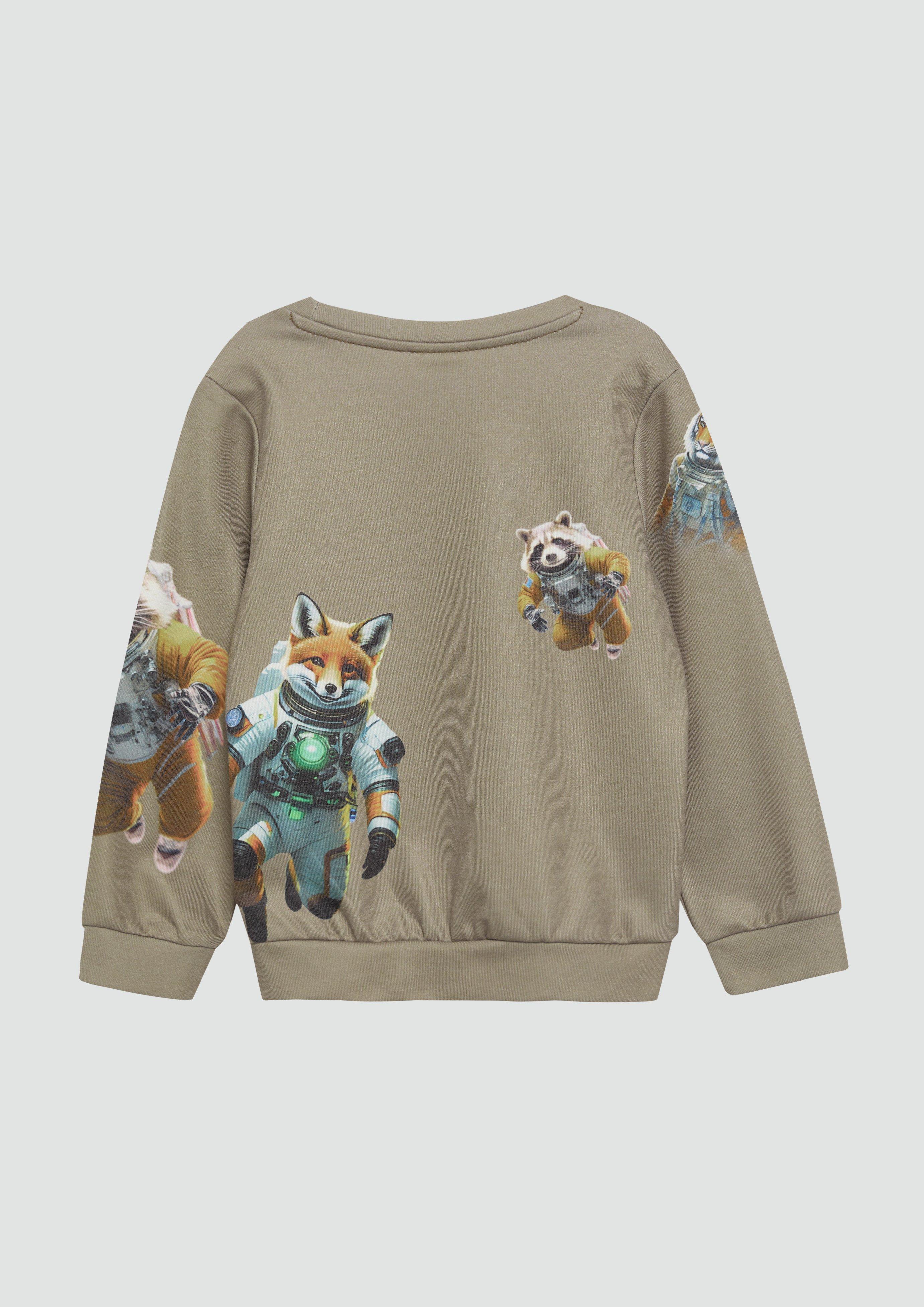 Sweatshirt in 00D2 & 00D1