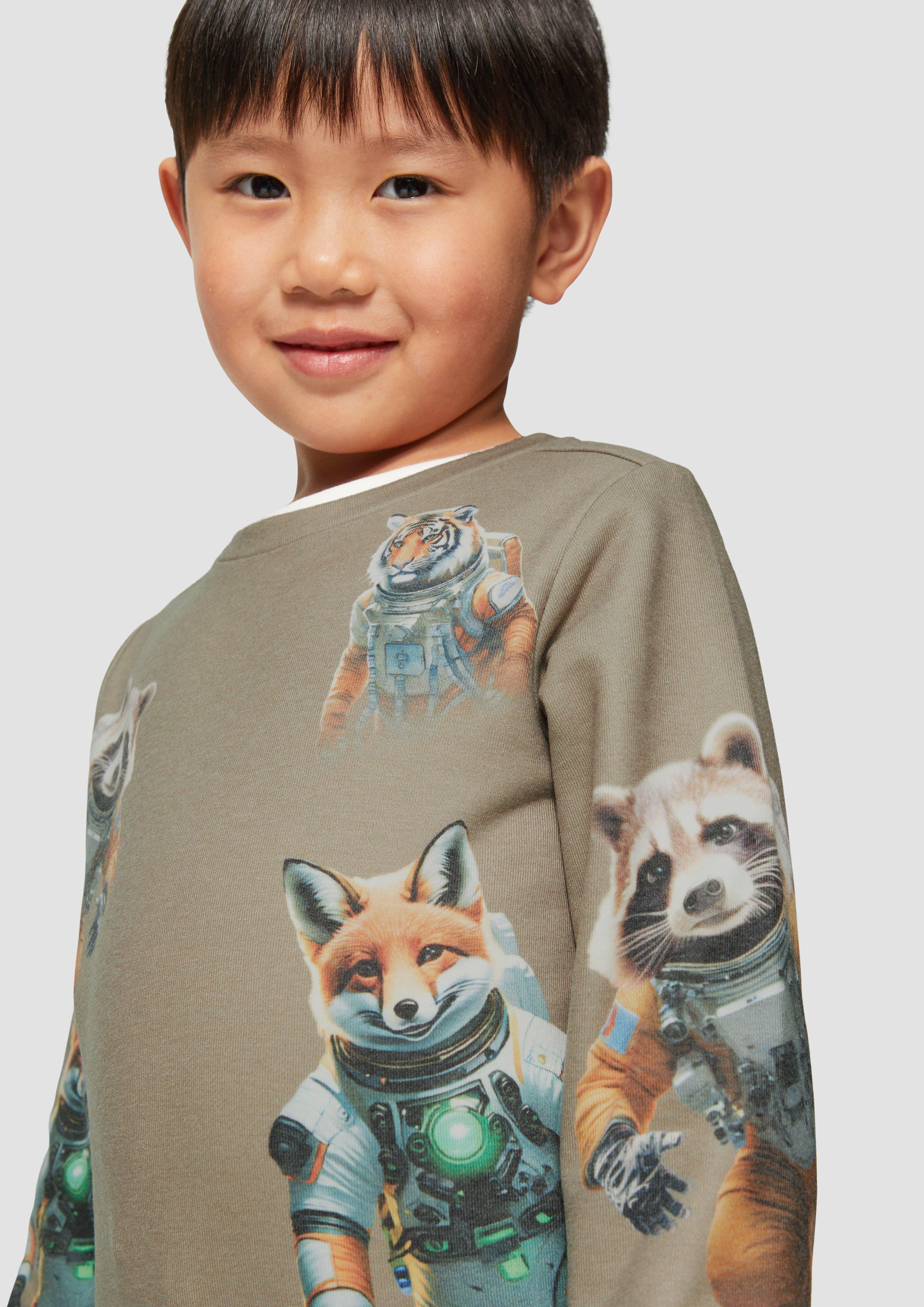 Sweatshirt in 00D2 & 00D1