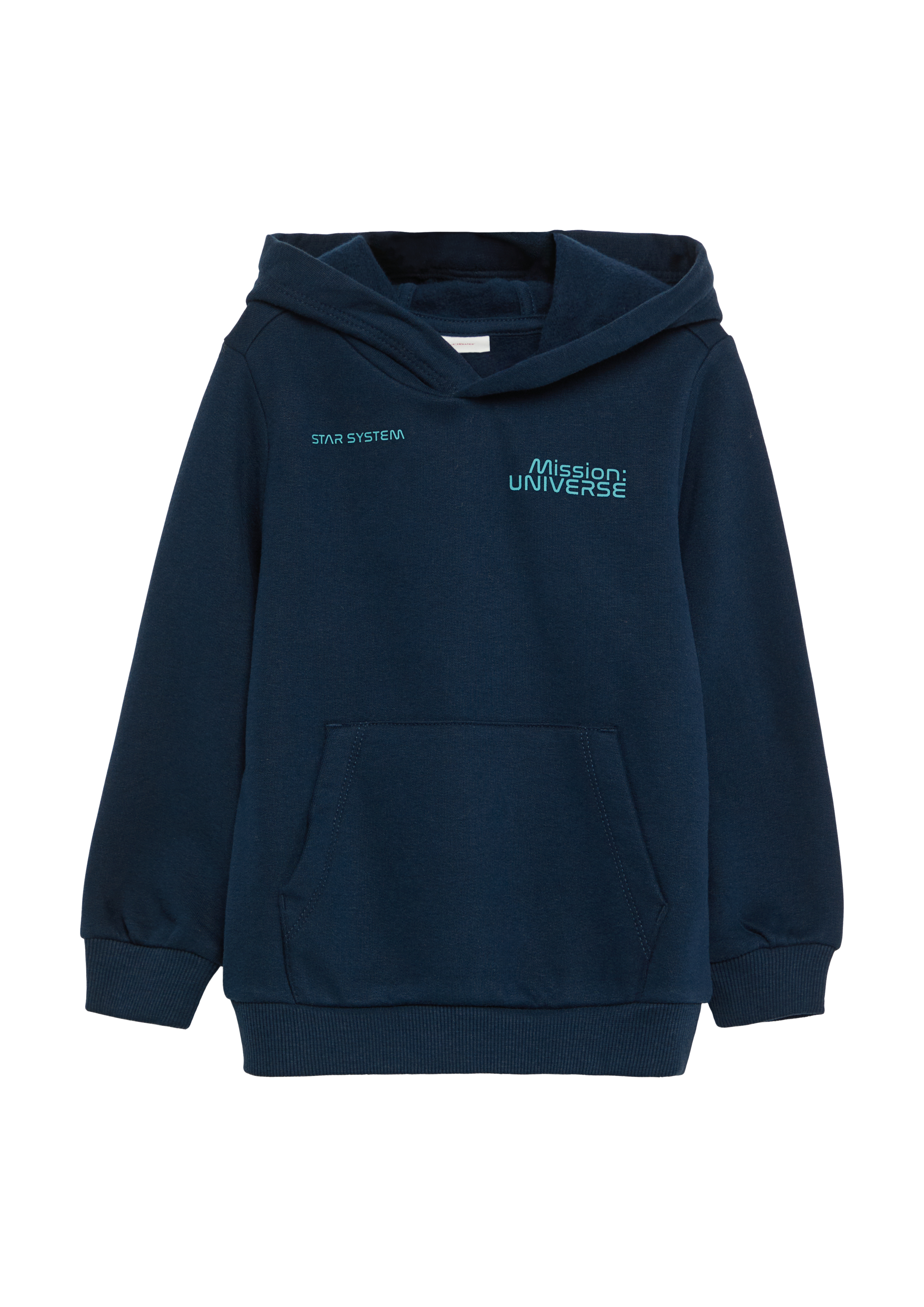 s.Oliver - Wärmender Hoodie mit Glow-in-the-Dark-Effekt, Kinder, blau