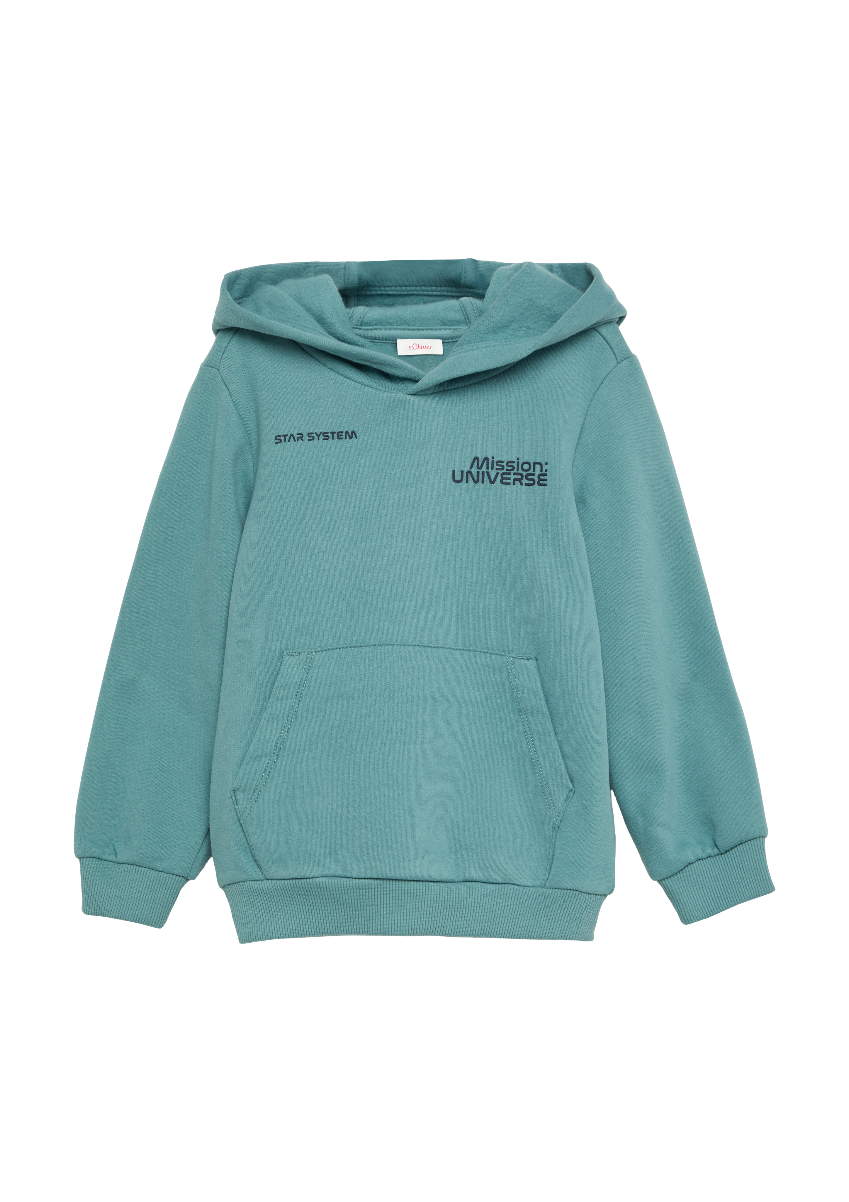 s.Oliver - Wärmender Hoodie mit Glow-in-the-Dark-Effekt, Kinder, Blau