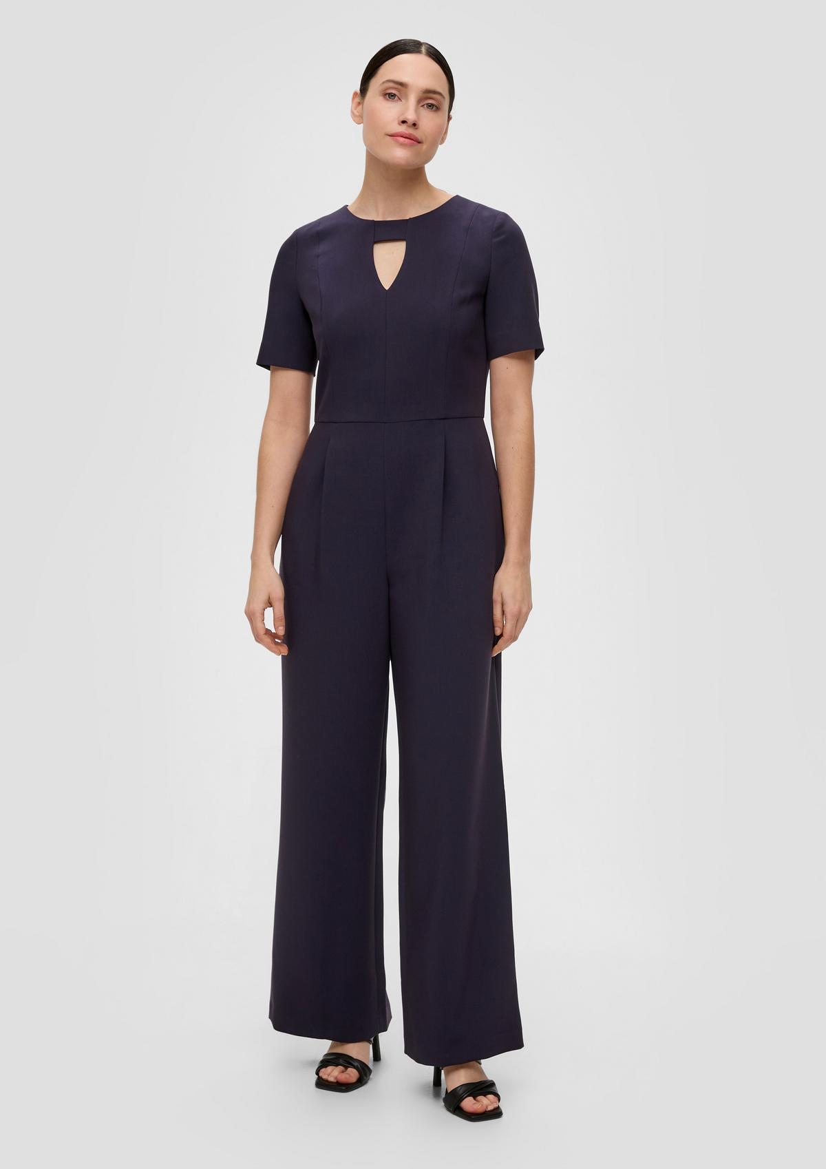 s.Oliver Jumpsuit with a cut-out detail