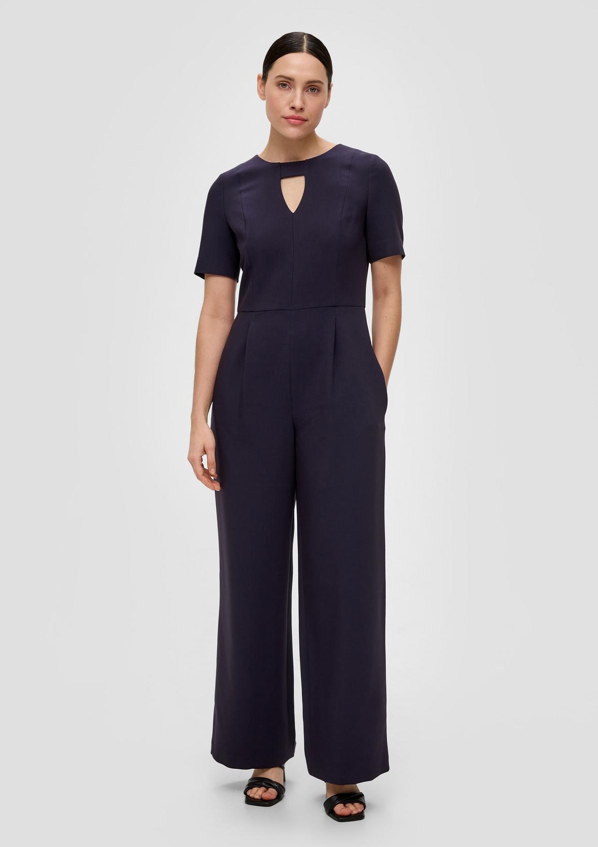 s.Oliver Jumpsuit with a cut-out detail