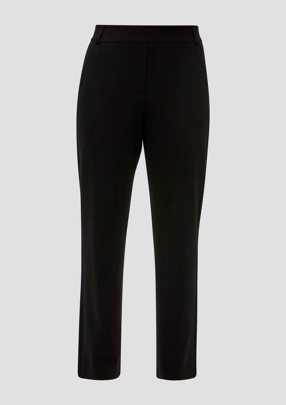 s.Oliver Viscose blend trousers with a straight leg