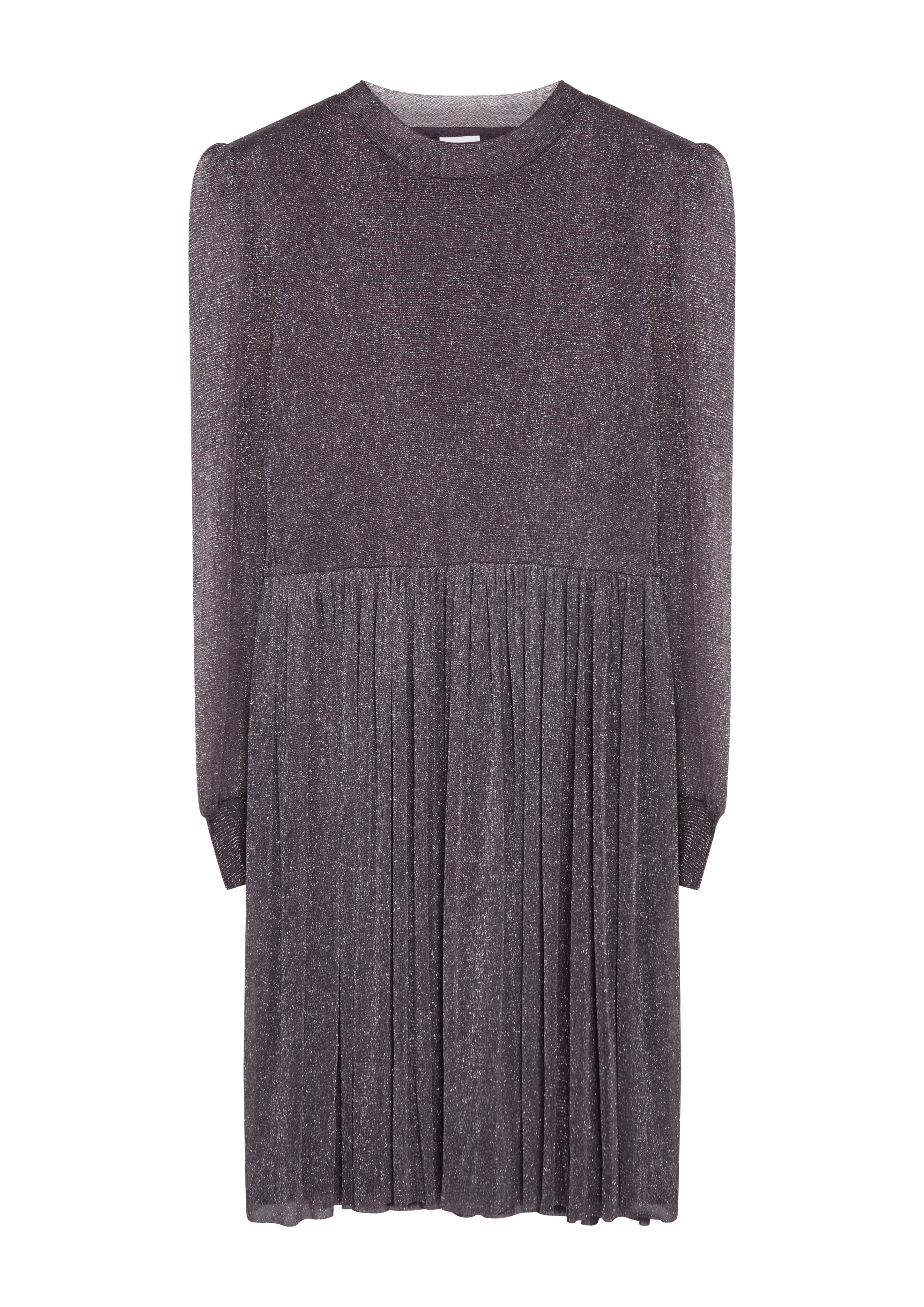 s.Oliver - Mesh-Kleid mit Glitzergarn, Mädchen, lila