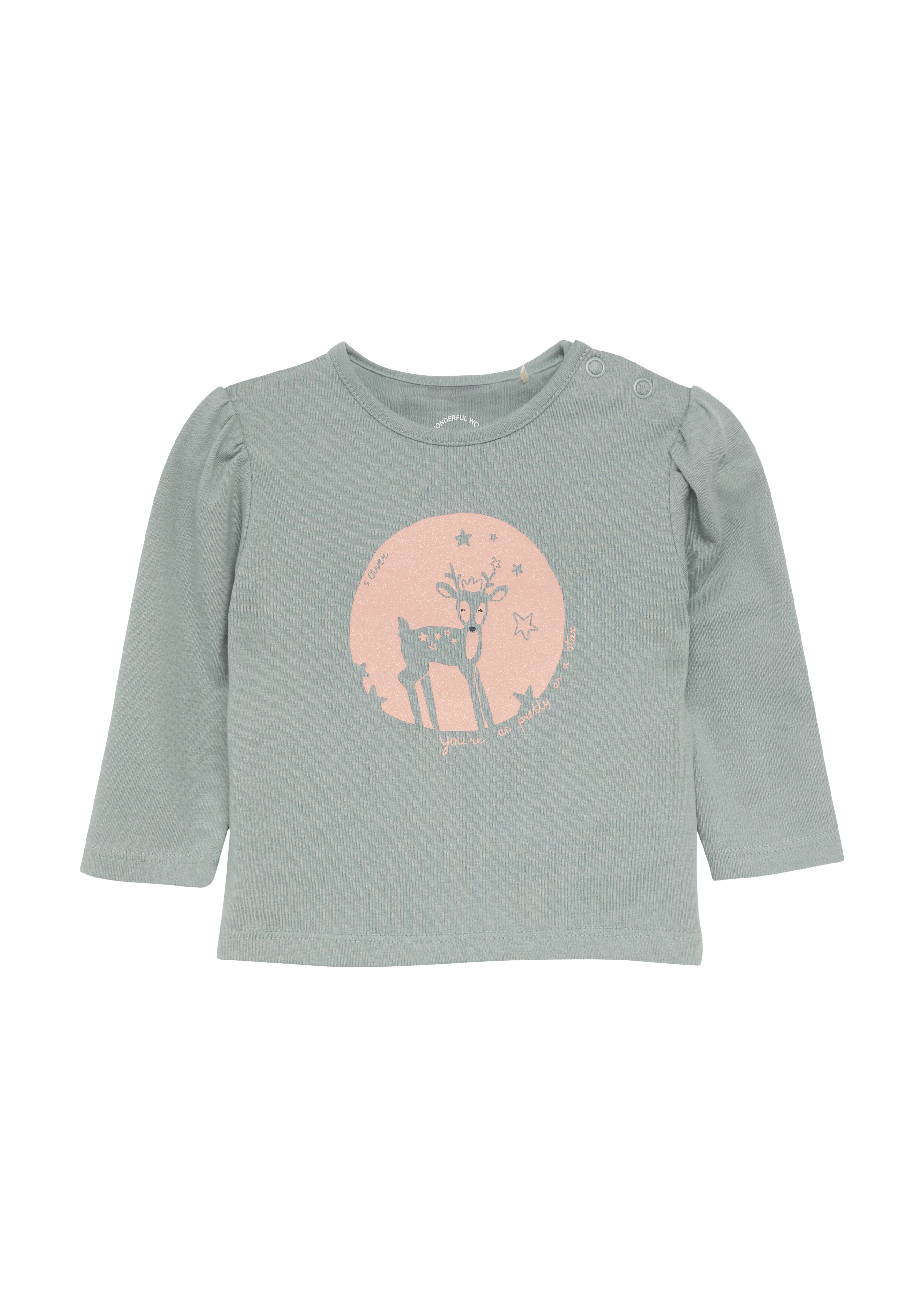 s.Oliver - T-Shirt mit Frontprint, Babys, blau