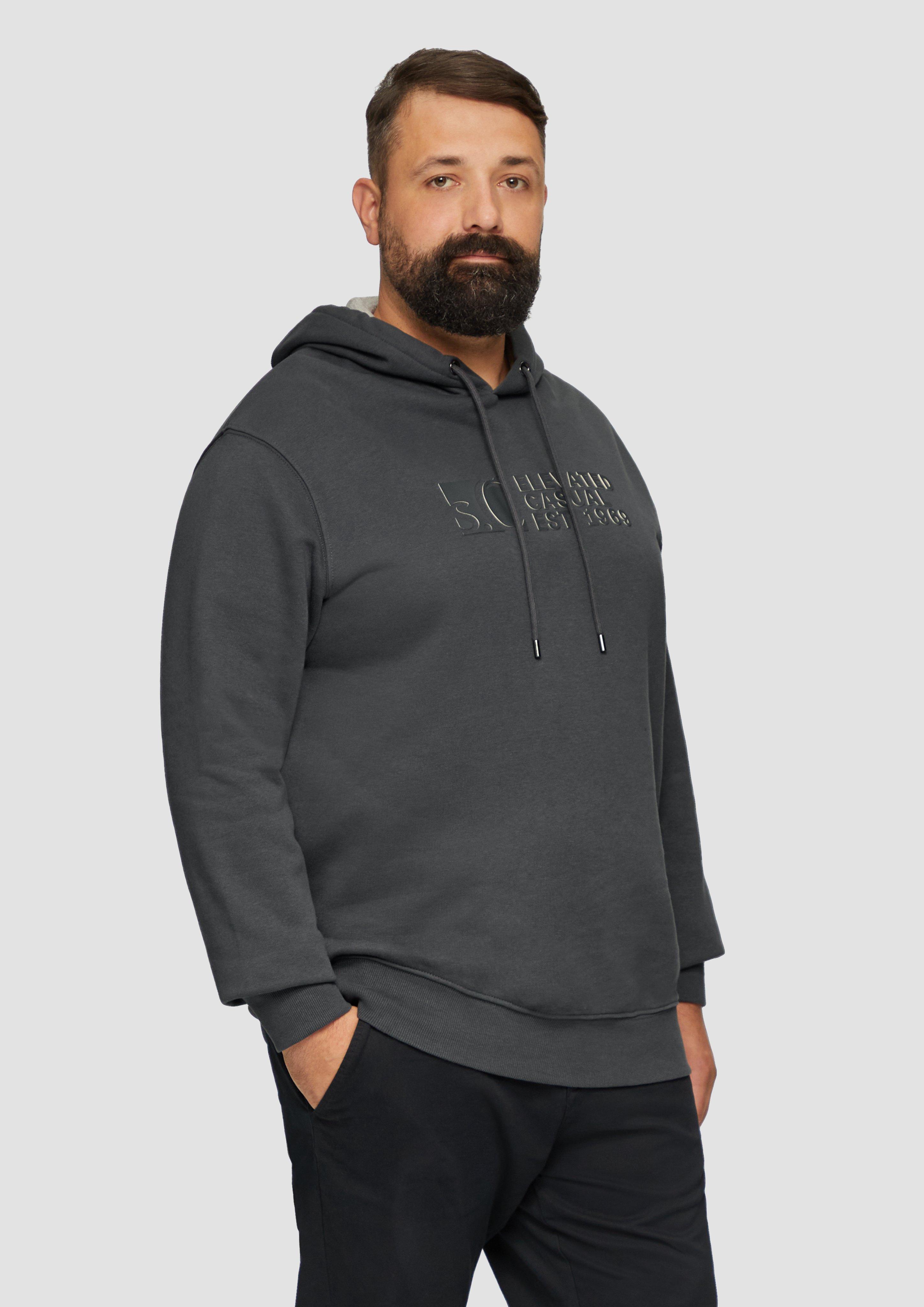 S.Oliver Kapuzen-Sweatshirt mit Logo-Print