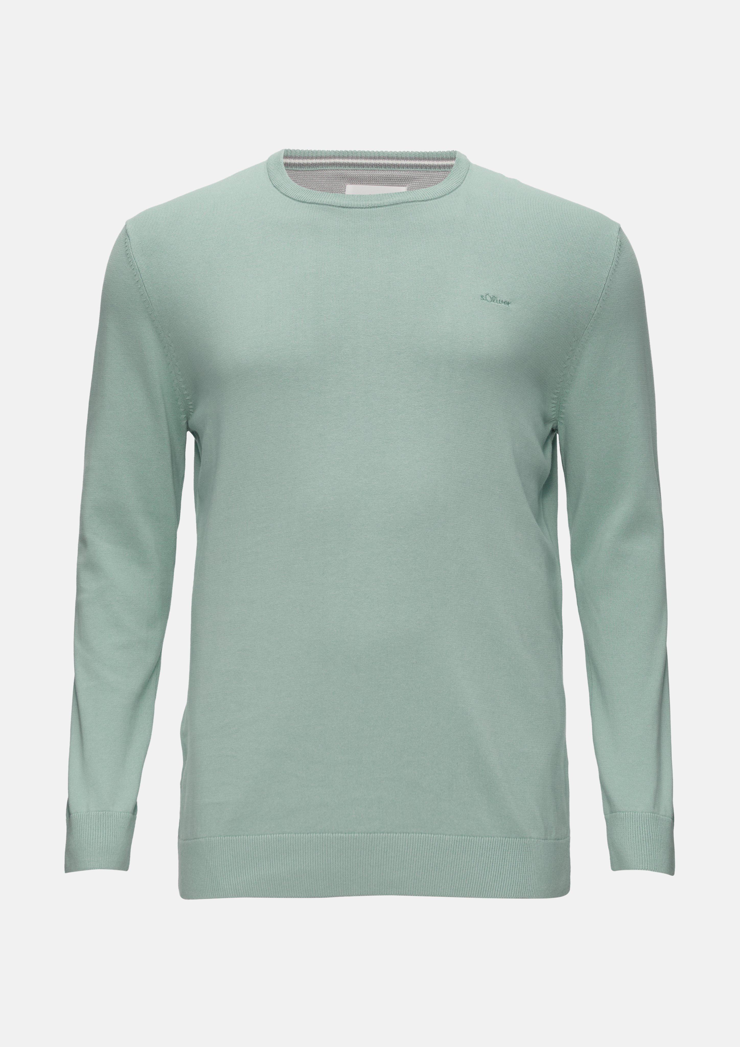 s.Oliver Strickpullover mit Crewneck