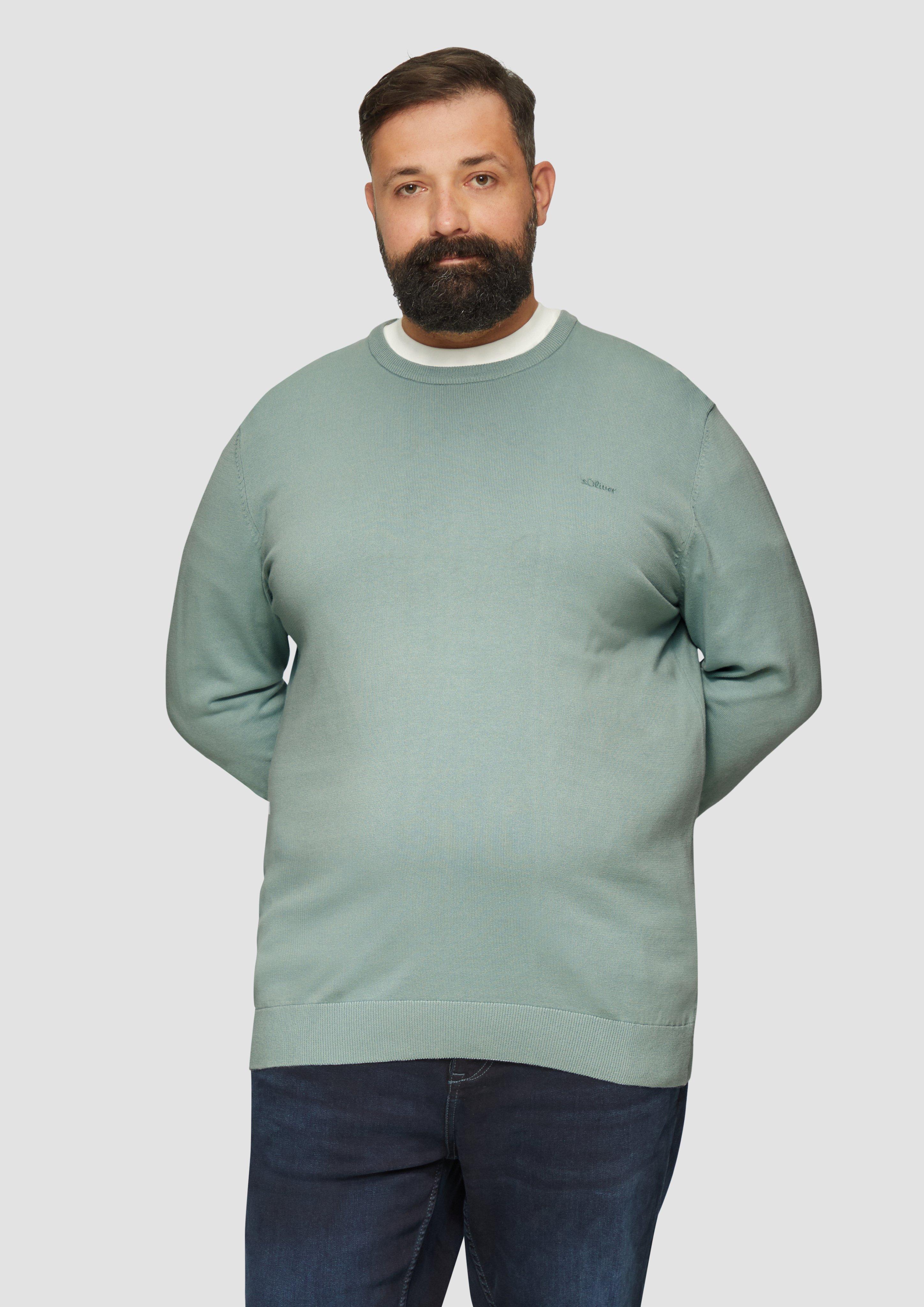 S.Oliver Strickpullover mit Crewneck