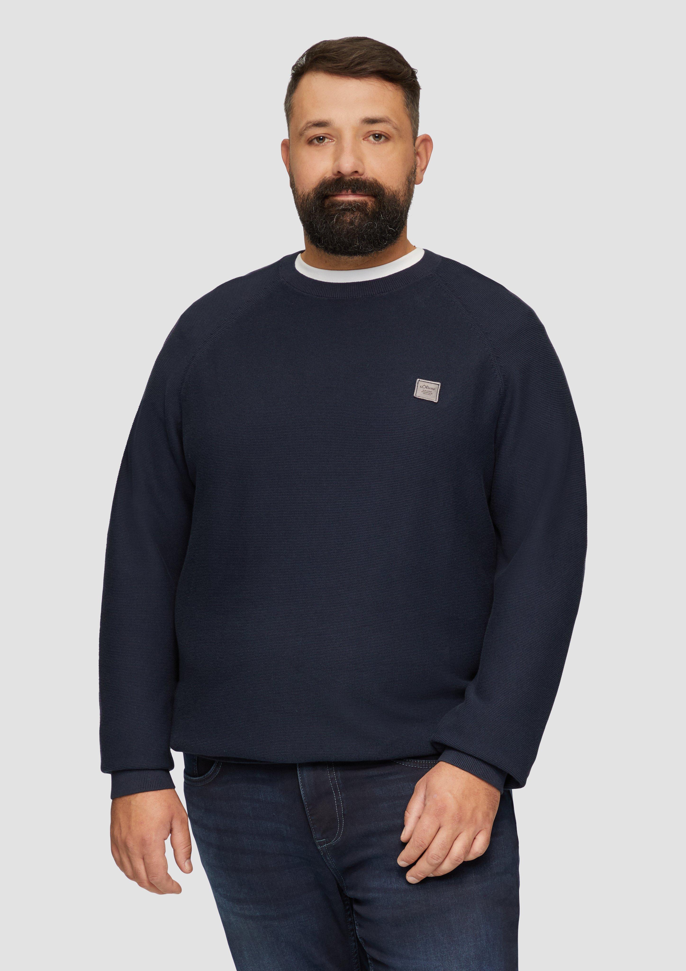 S.Oliver Strickpullover mit Crewneck