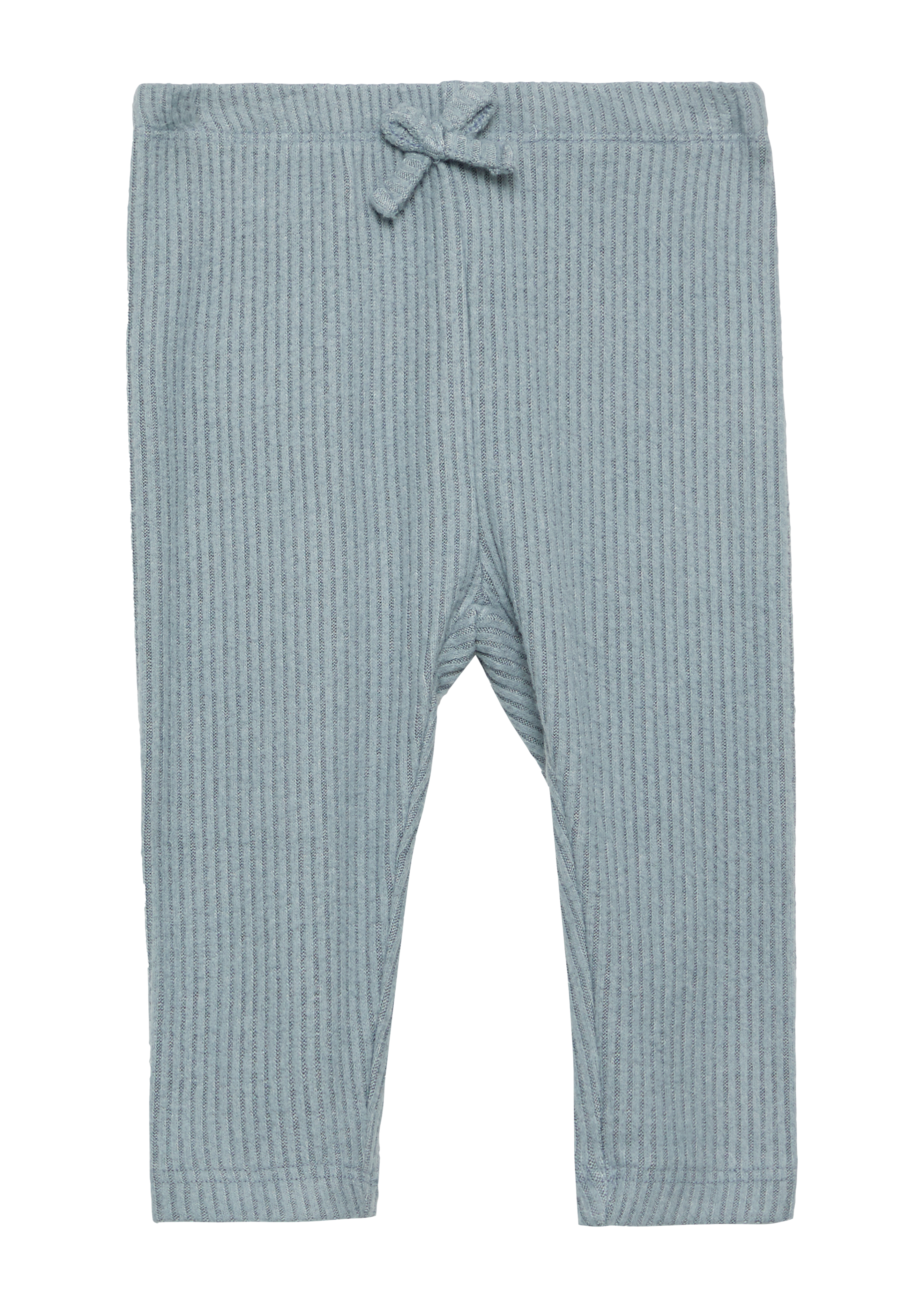 s.Oliver - Angeraute Leggings mit Rippstruktur, Babys, blau