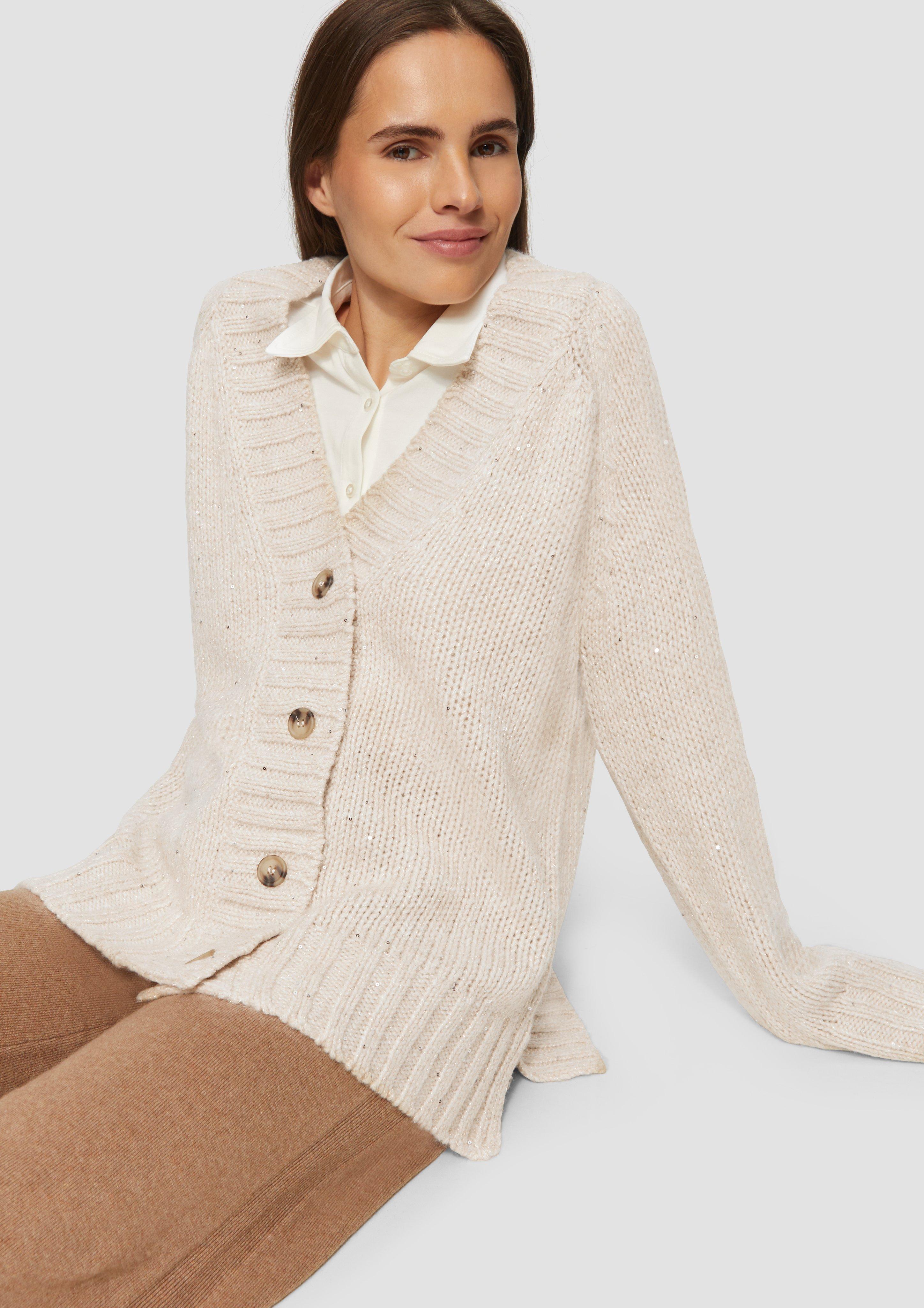 Strickjacke in 81W9 & 9898