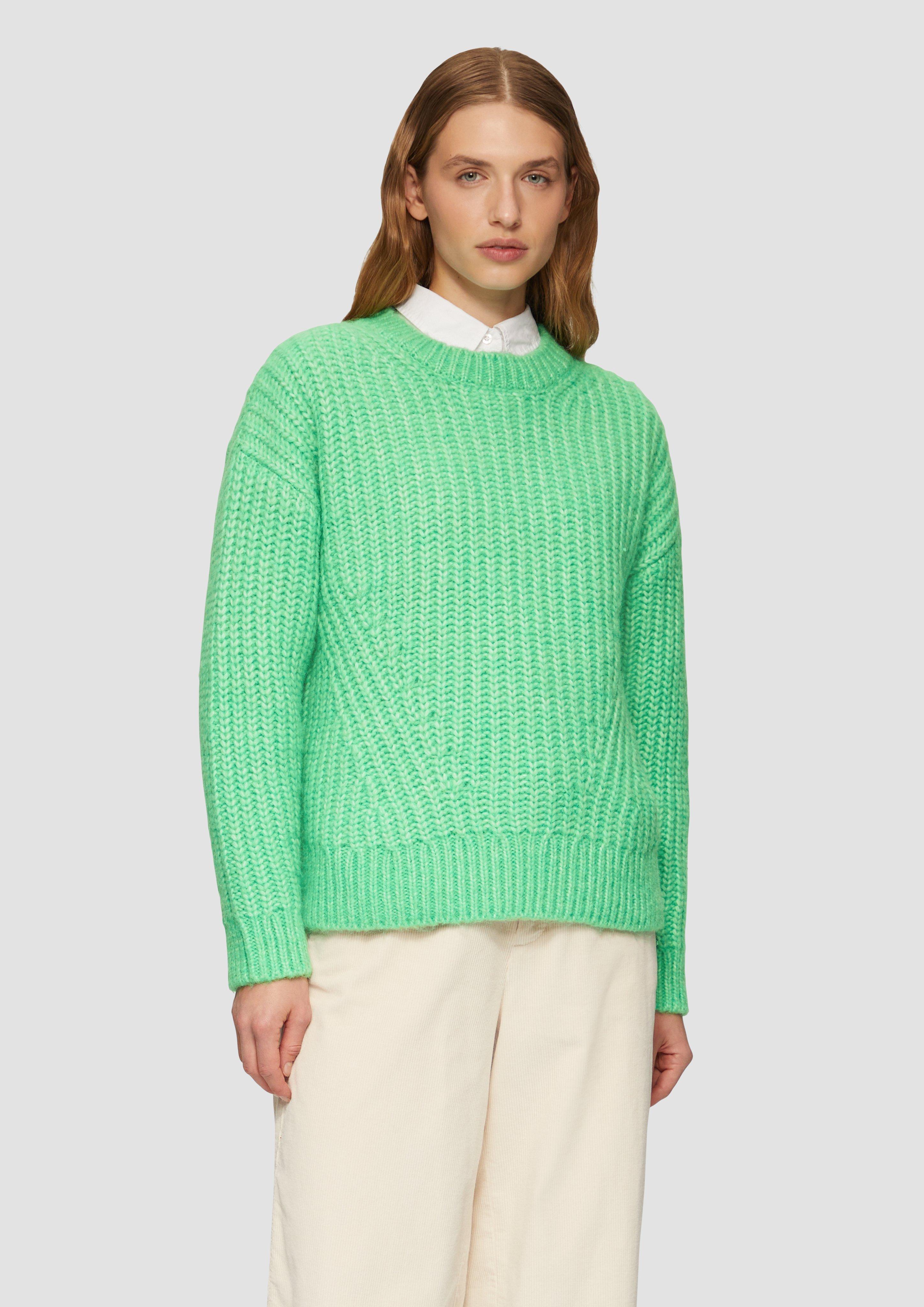 Strickpullover in 7326 & 81W9