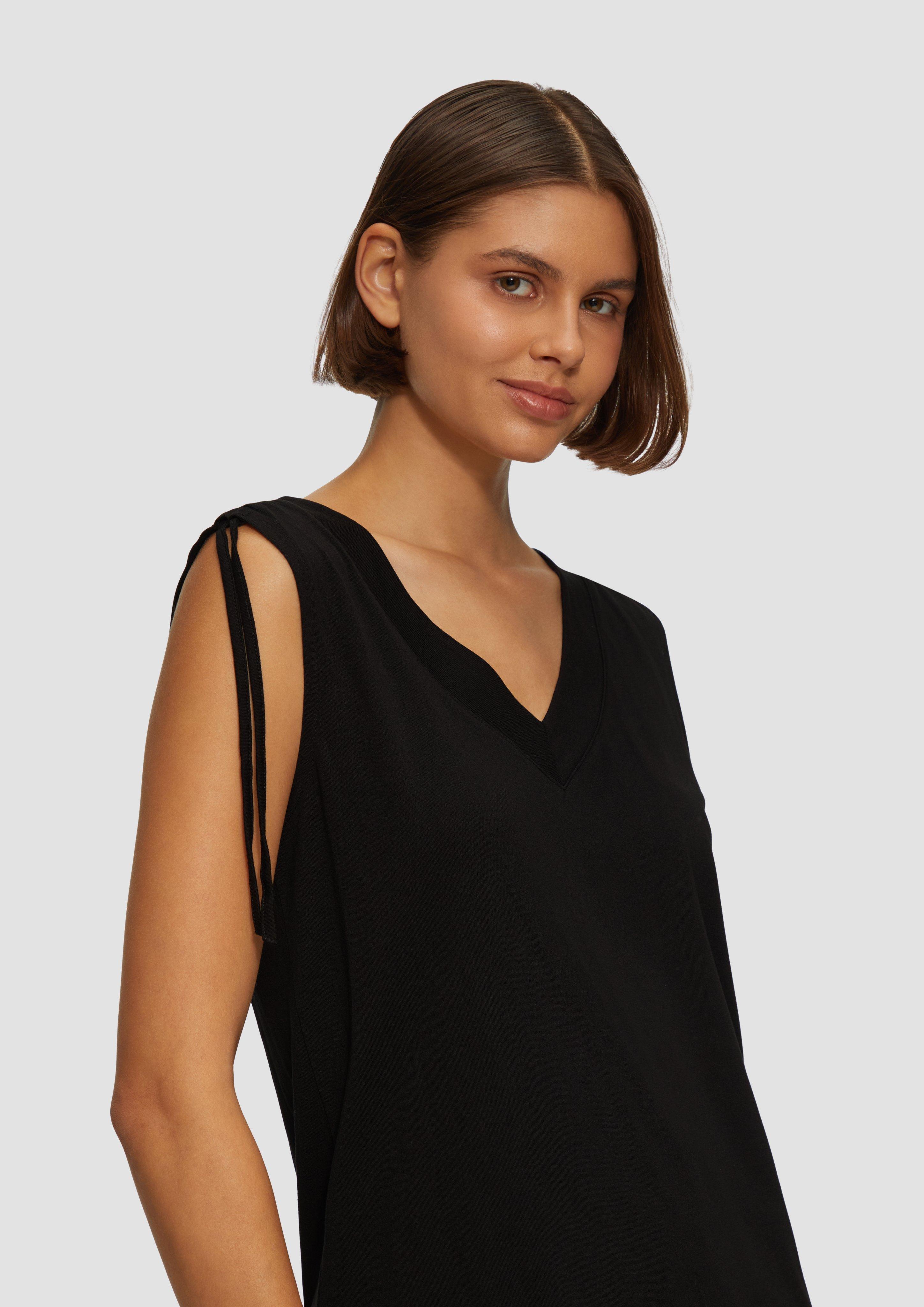 Casual Color Lump Patchwork V Neck Tops Casual Color Lump Patchwork V Neck Tops