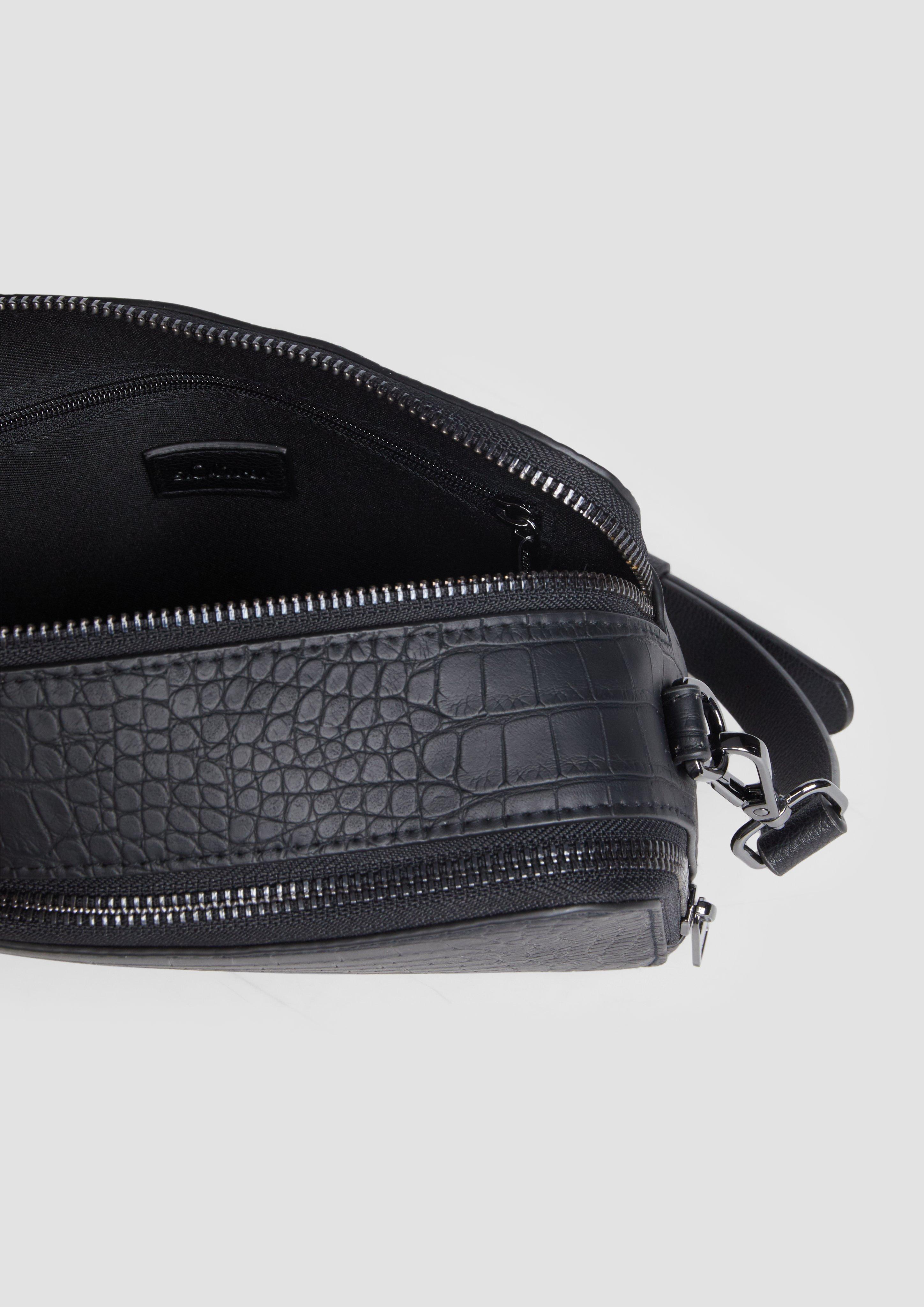 s.Oliver City-Bag in Krokodilleder-Optik