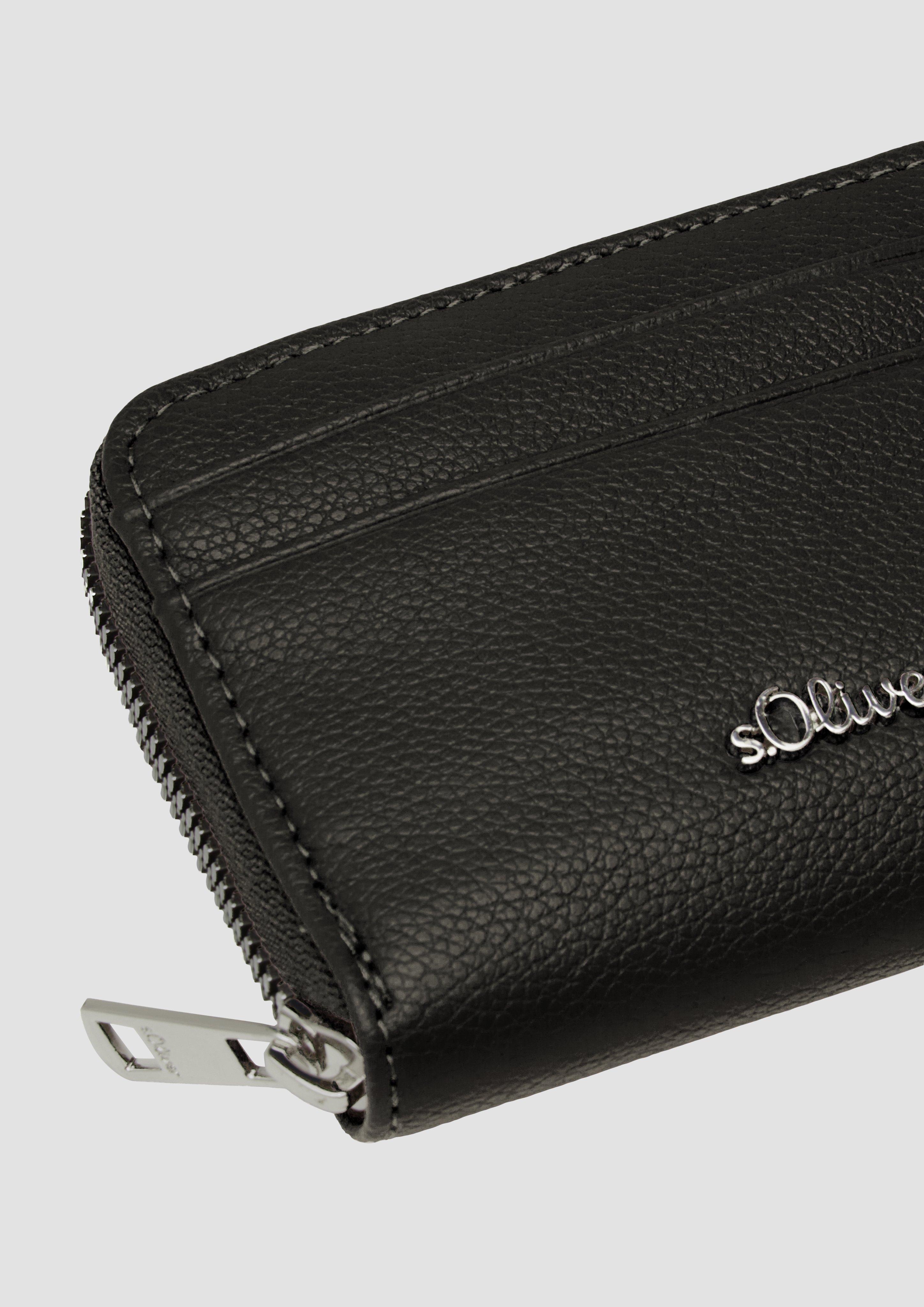 s.Oliver Kleines Portemonnaie mit Reißverschluss