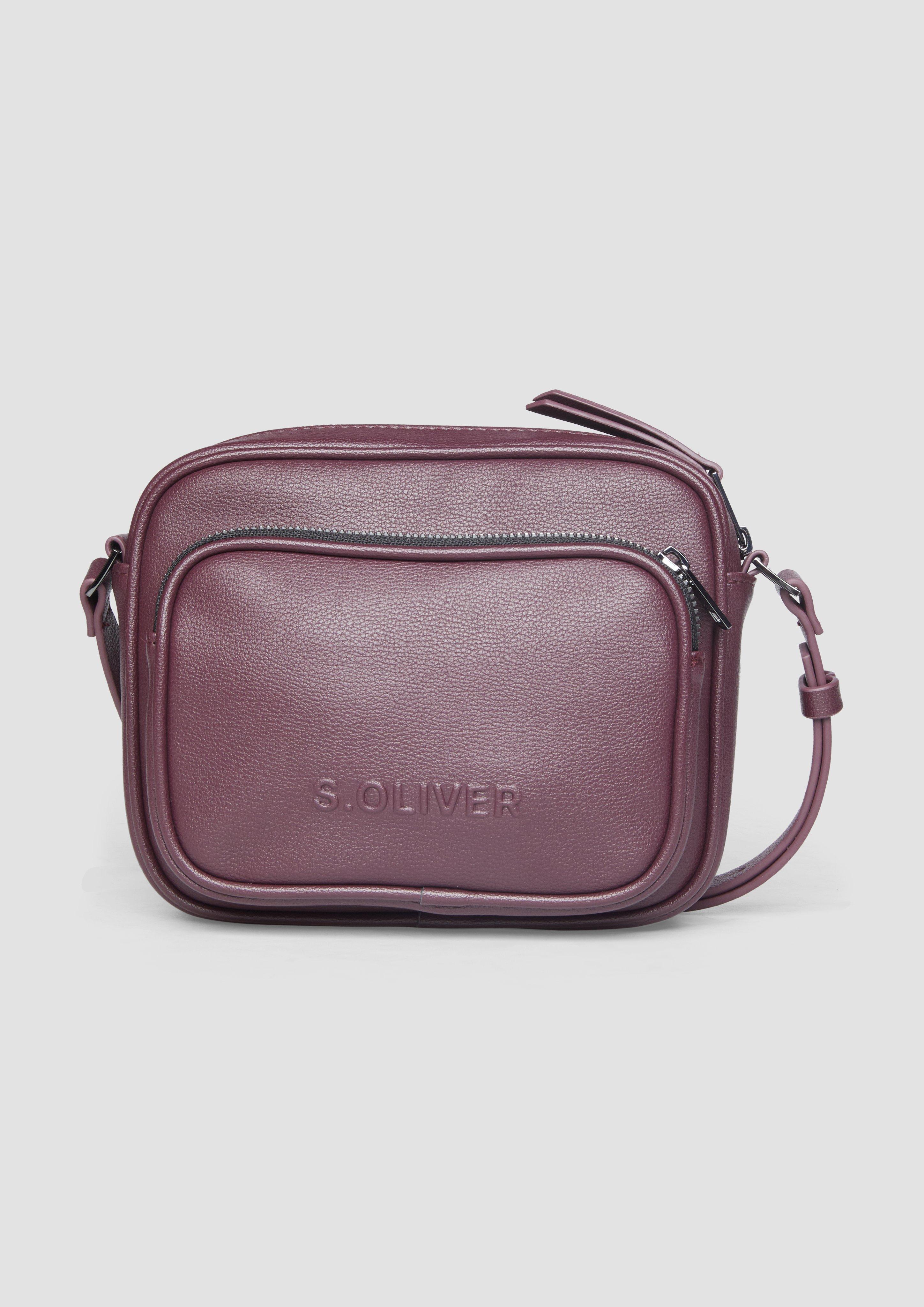 S.Oliver Große Camera-Bag in Leder-Optik