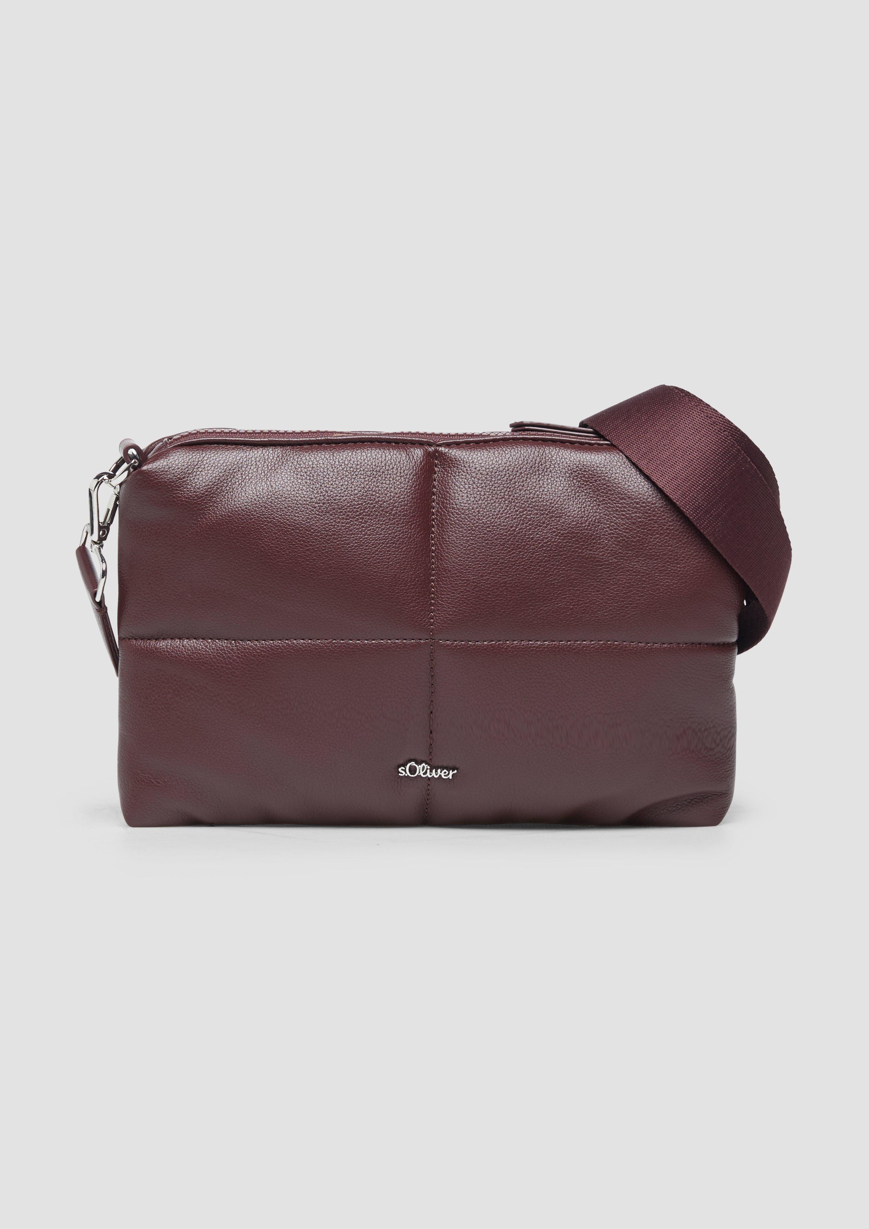 S.Oliver Gesteppte Handytasche mit abnehmbarem Crossbody-Gurt