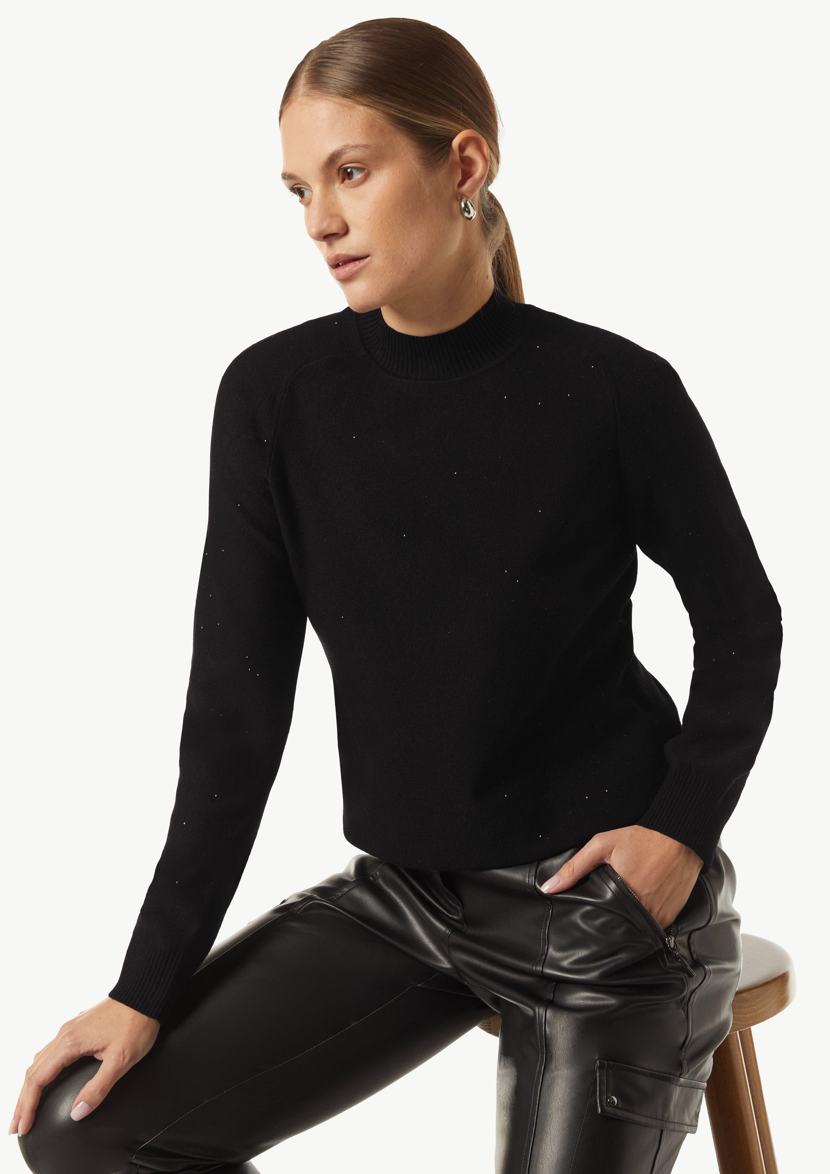 Knitted pullover in 99L0