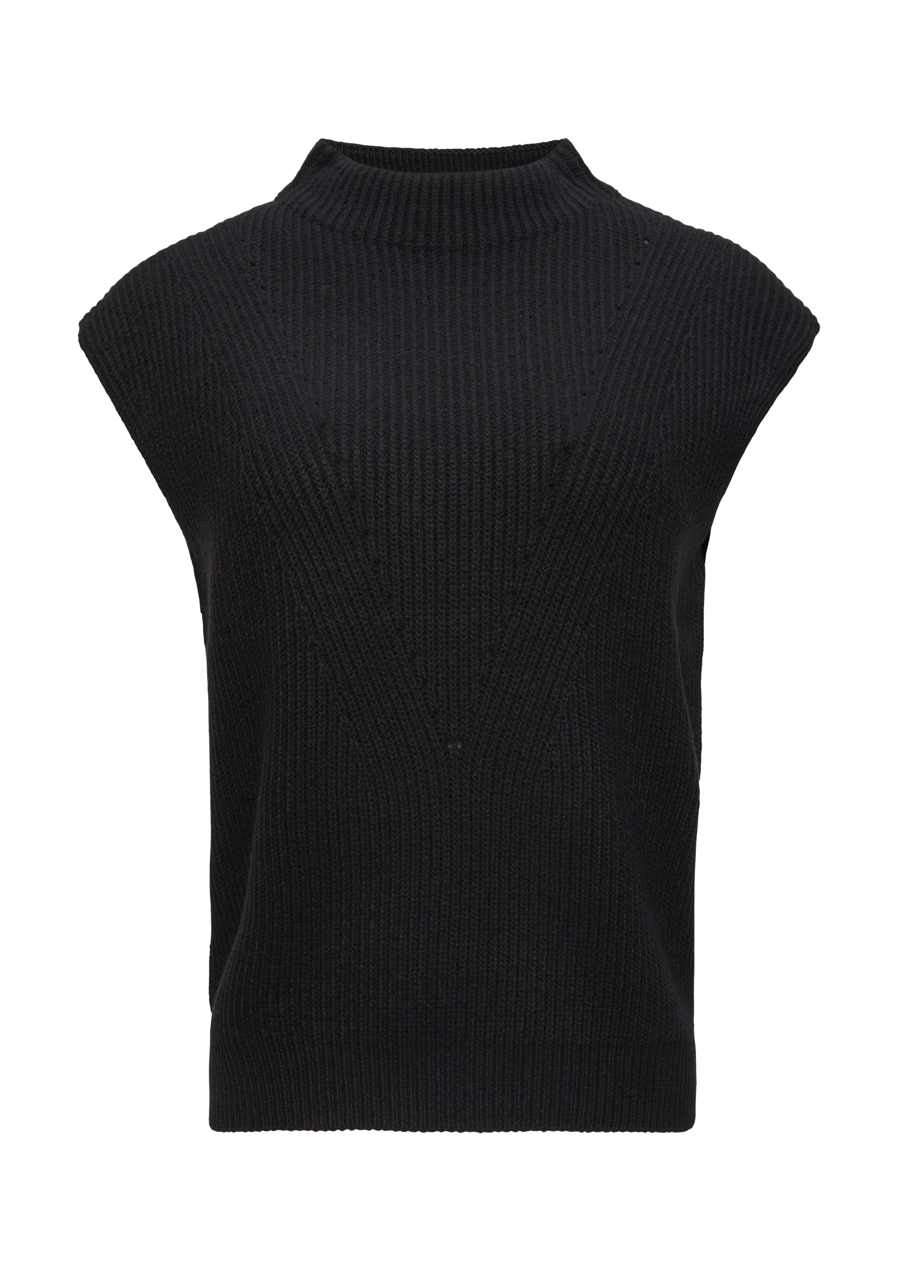 Sleeveless knitted jumper in 