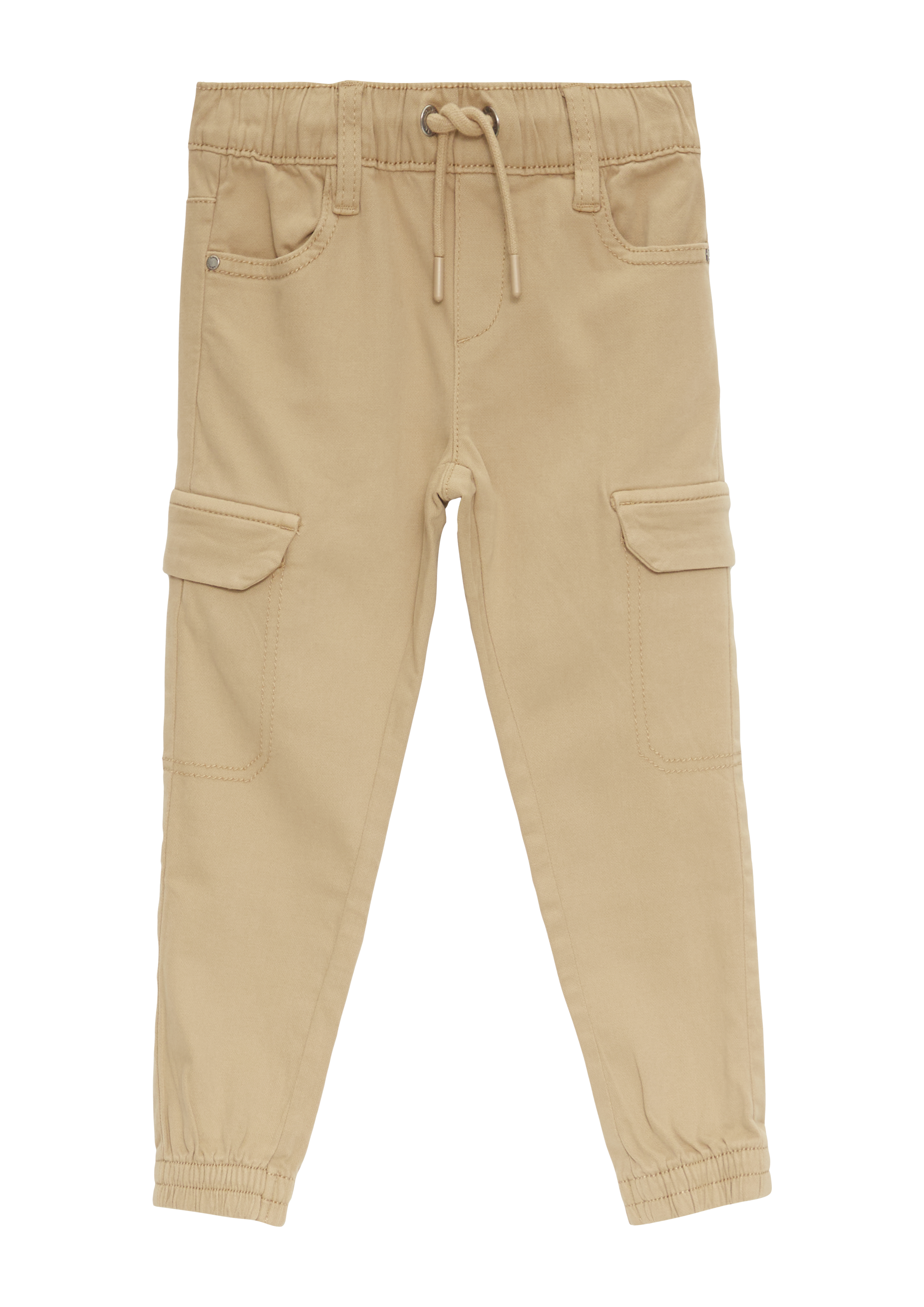 s.Oliver - Jogg-Pants Pelle / Regular Fit / Mid Rise / Straight Leg / Cargotaschen, Kinder, braun