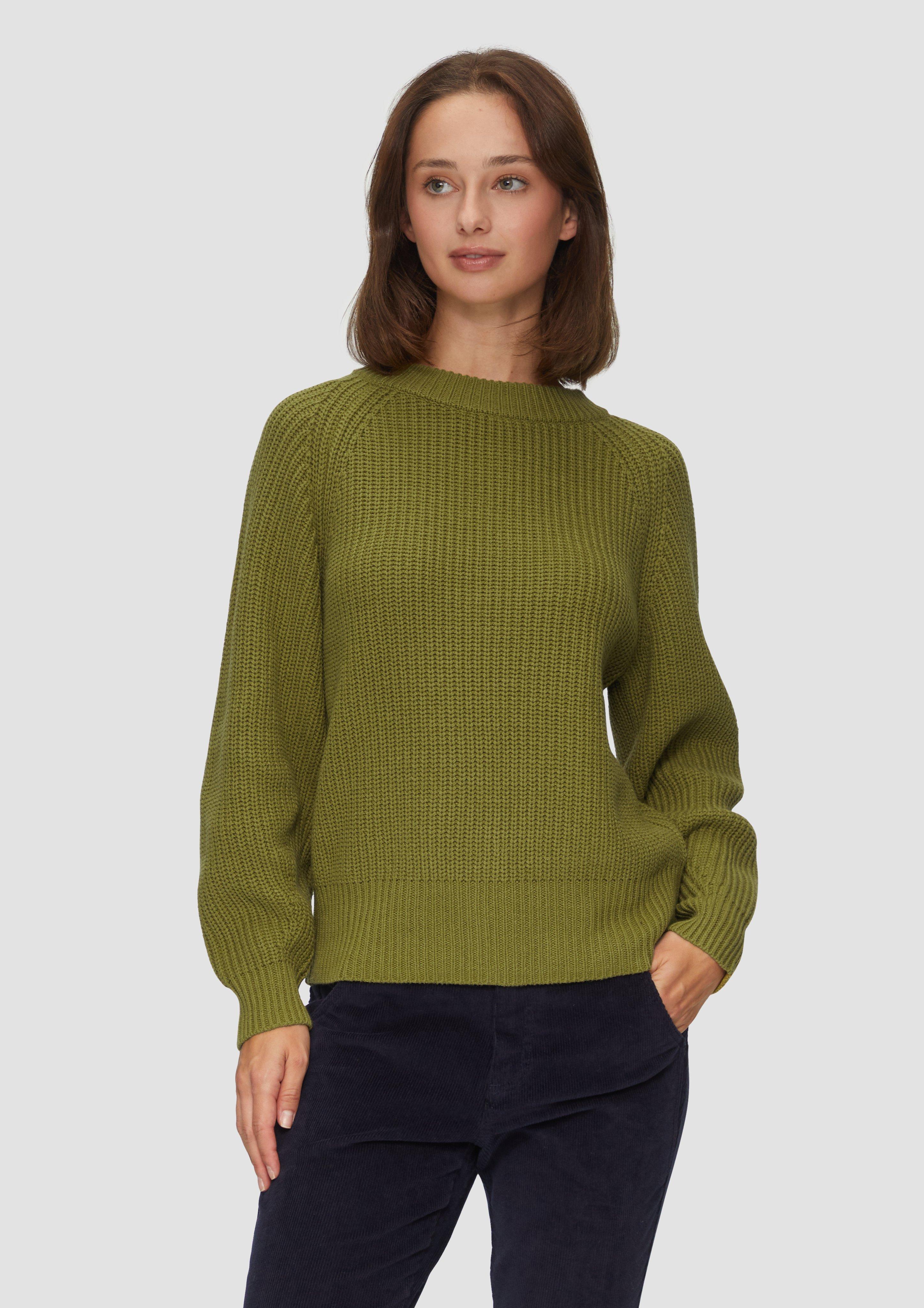 S.Oliver Strickpullover mit Raglanärmeln