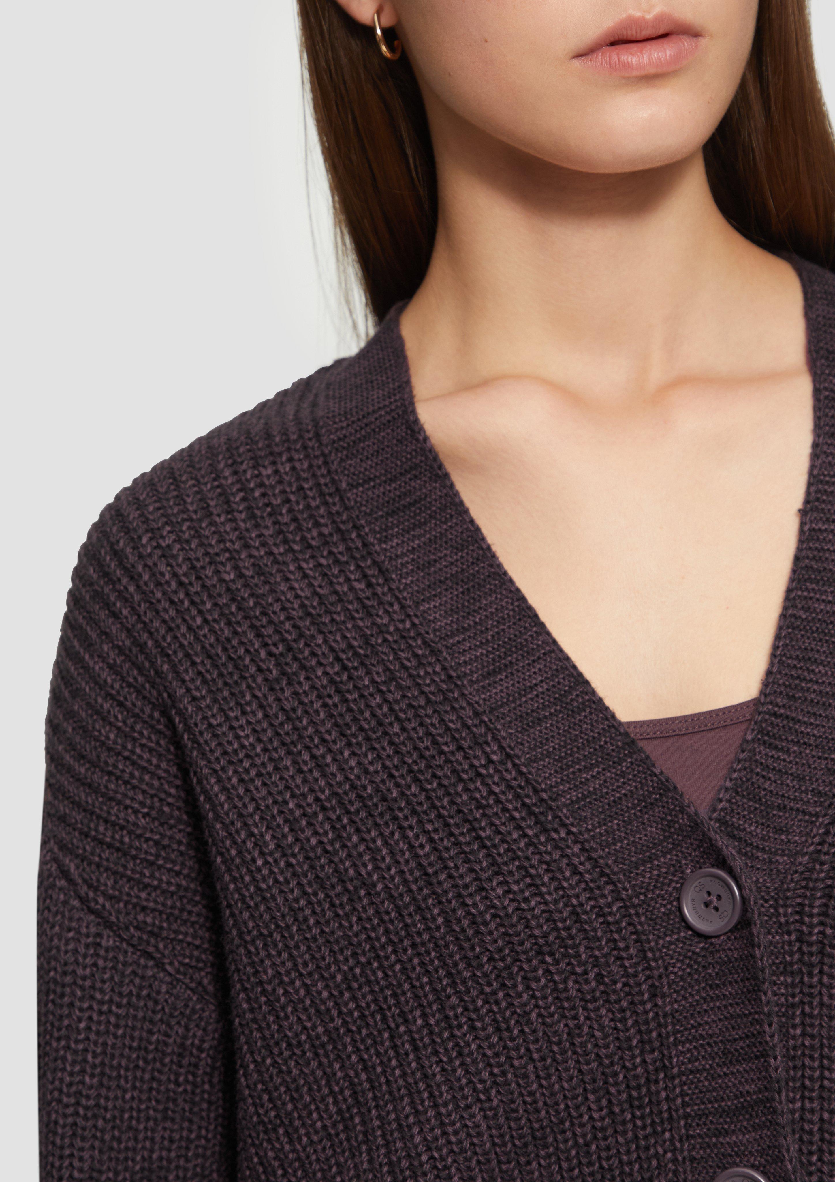 Strickjacke in 49W0 & 41W0