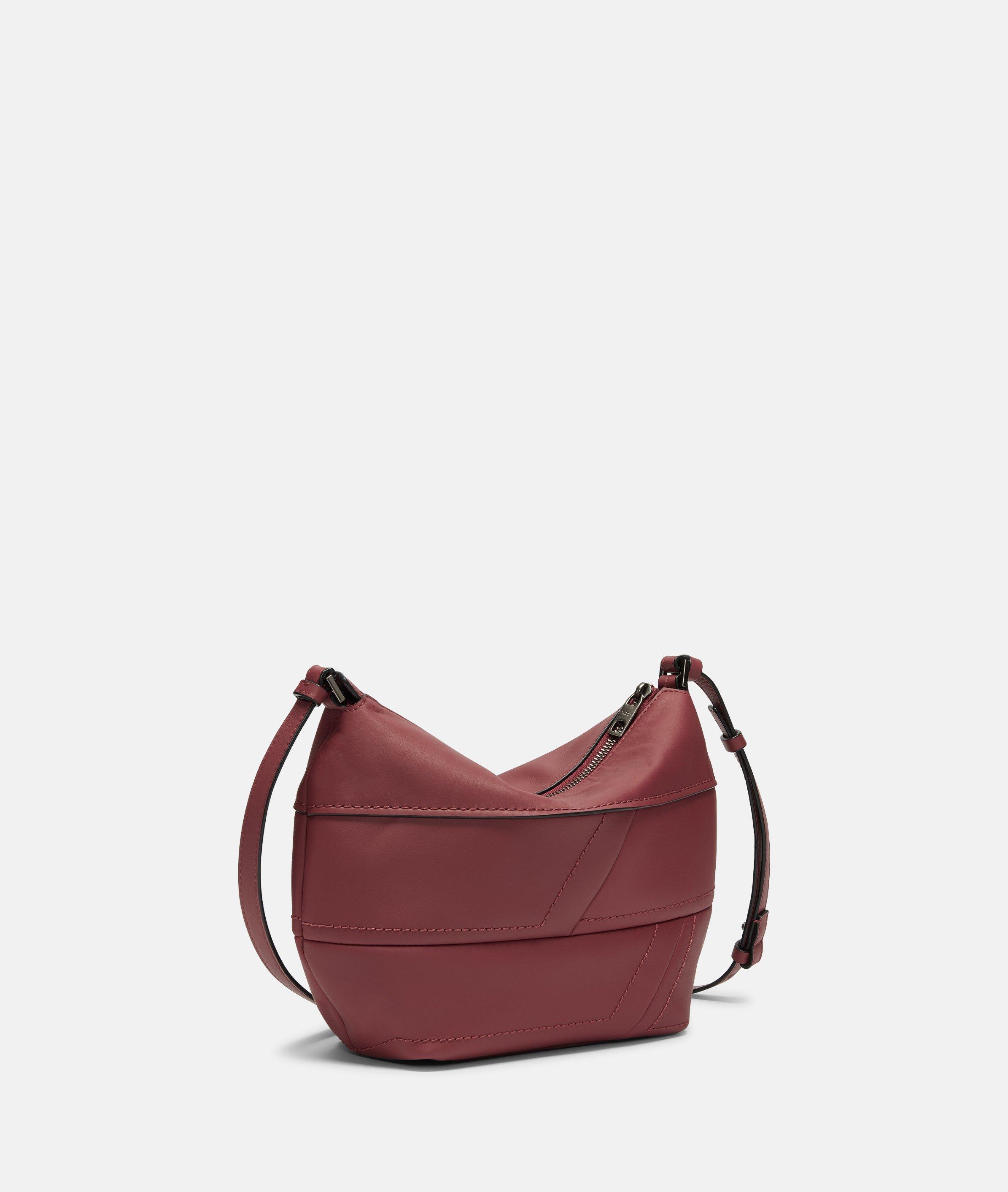 Thumbnail - Liebeskind Berlin - Handliche Hobo-Bag aus Nappaleder -  rot