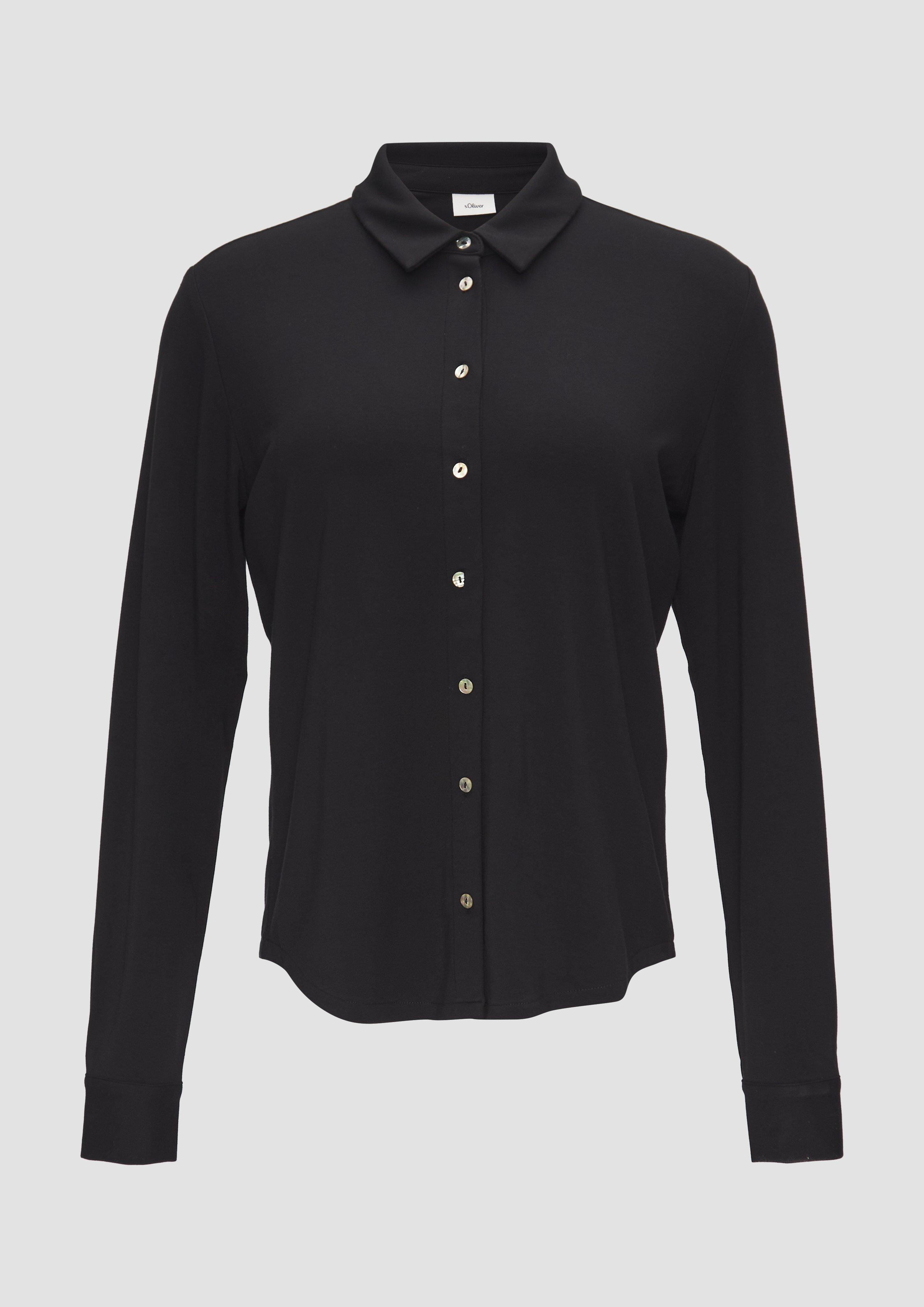 s.Oliver Hemdbluse aus Jersey