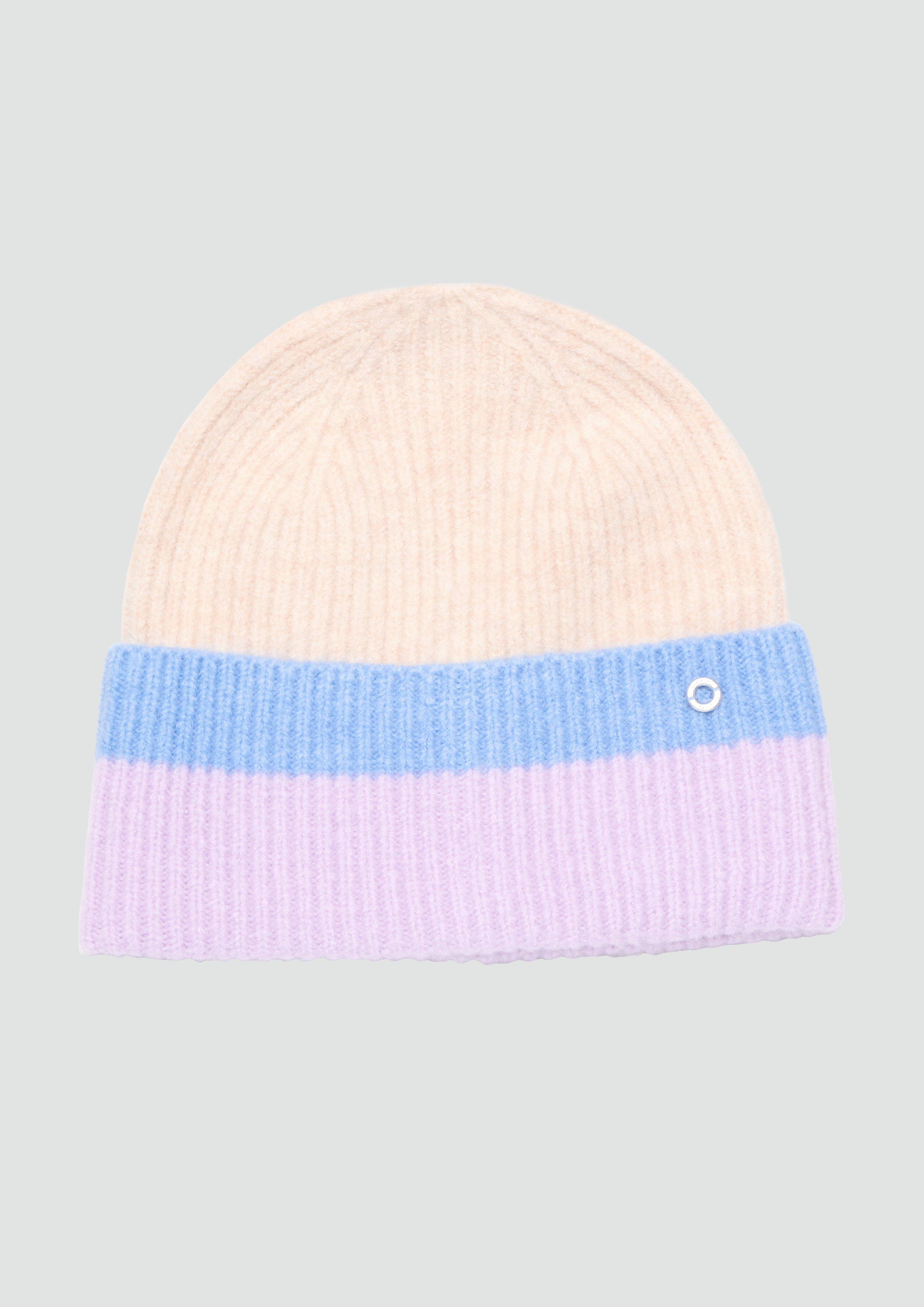 S.Oliver Strickbeanie mit Streifen