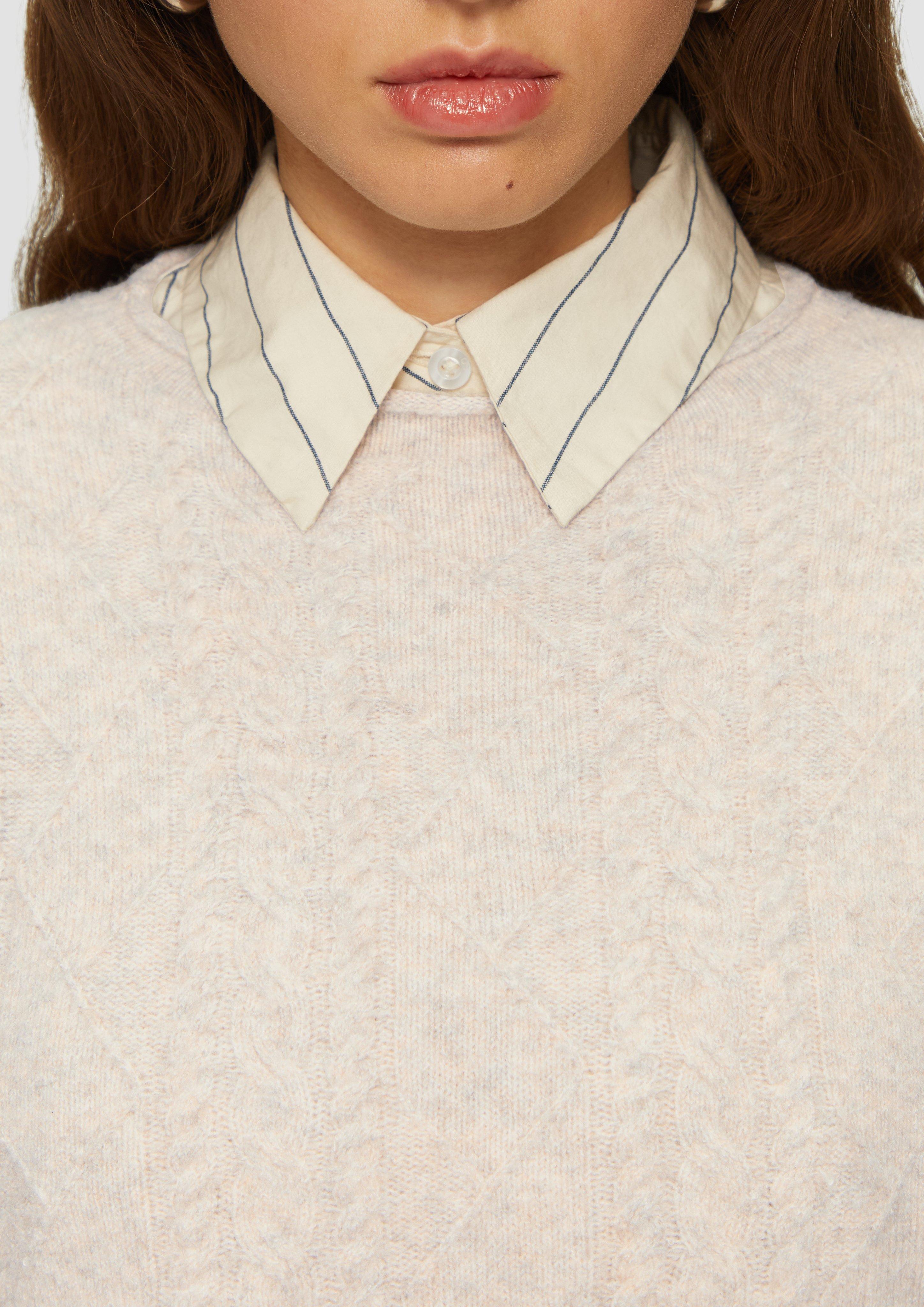 Strickpullover in 80W0