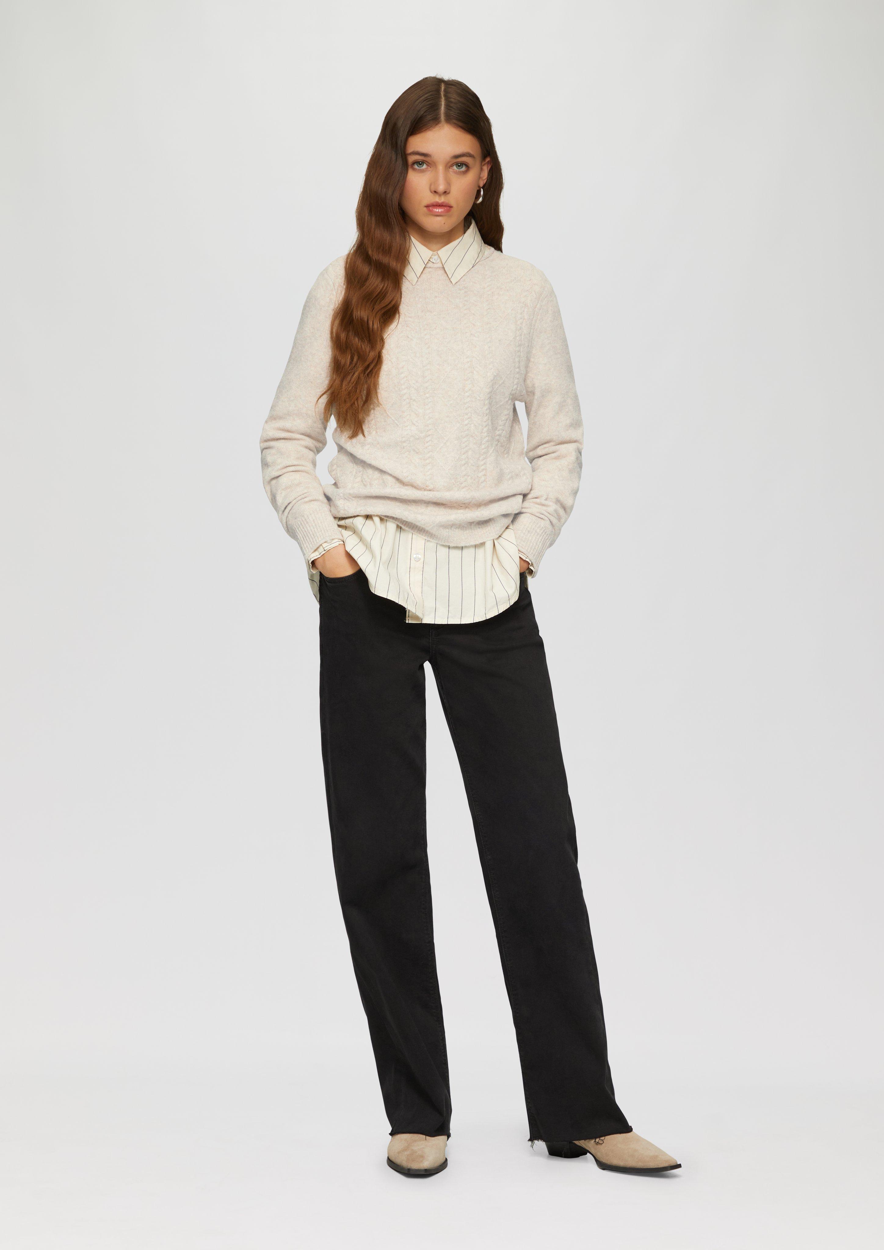 Strickpullover in 80W0