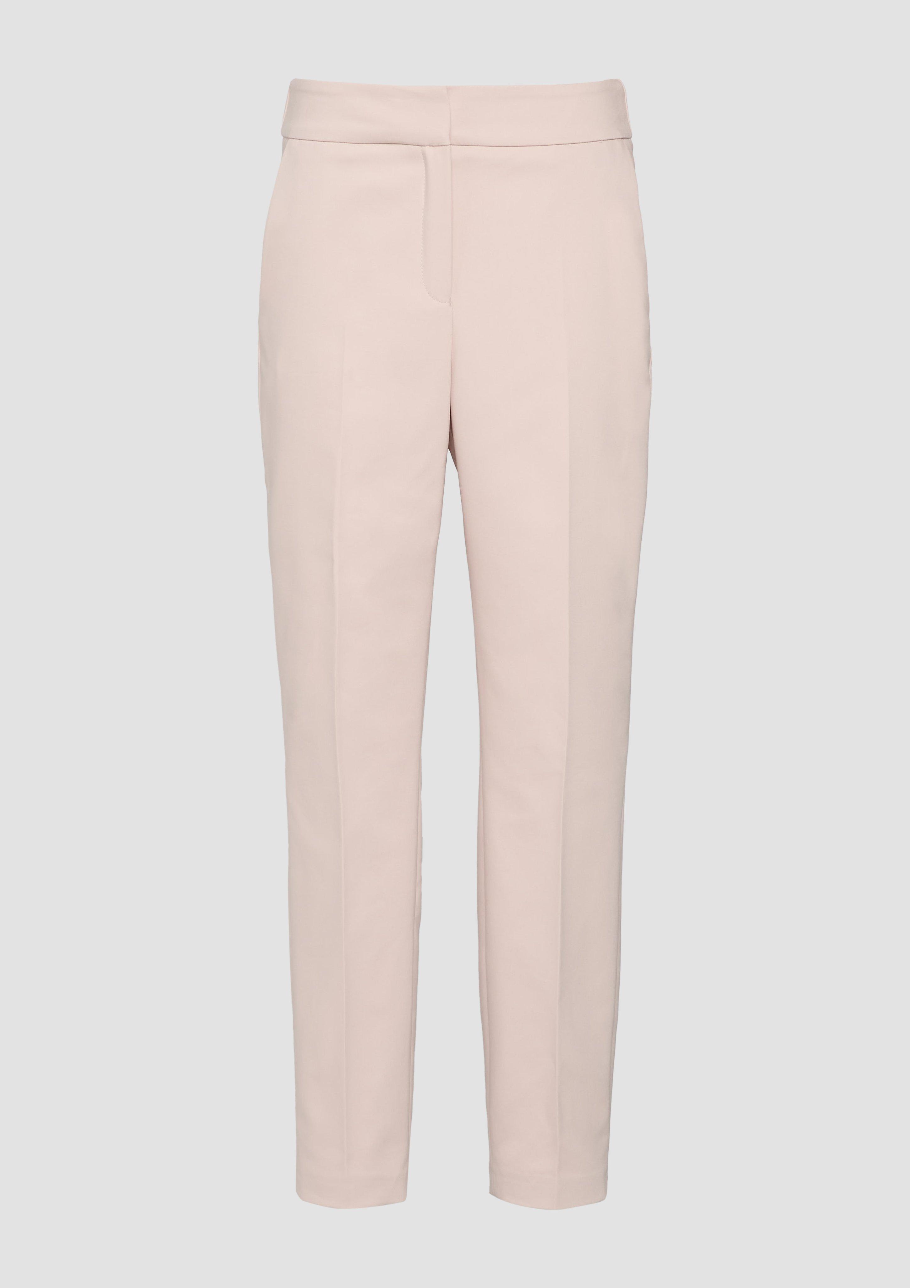 s.Oliver - Elegante Cigarette mit High Rise, Damen, Rosa