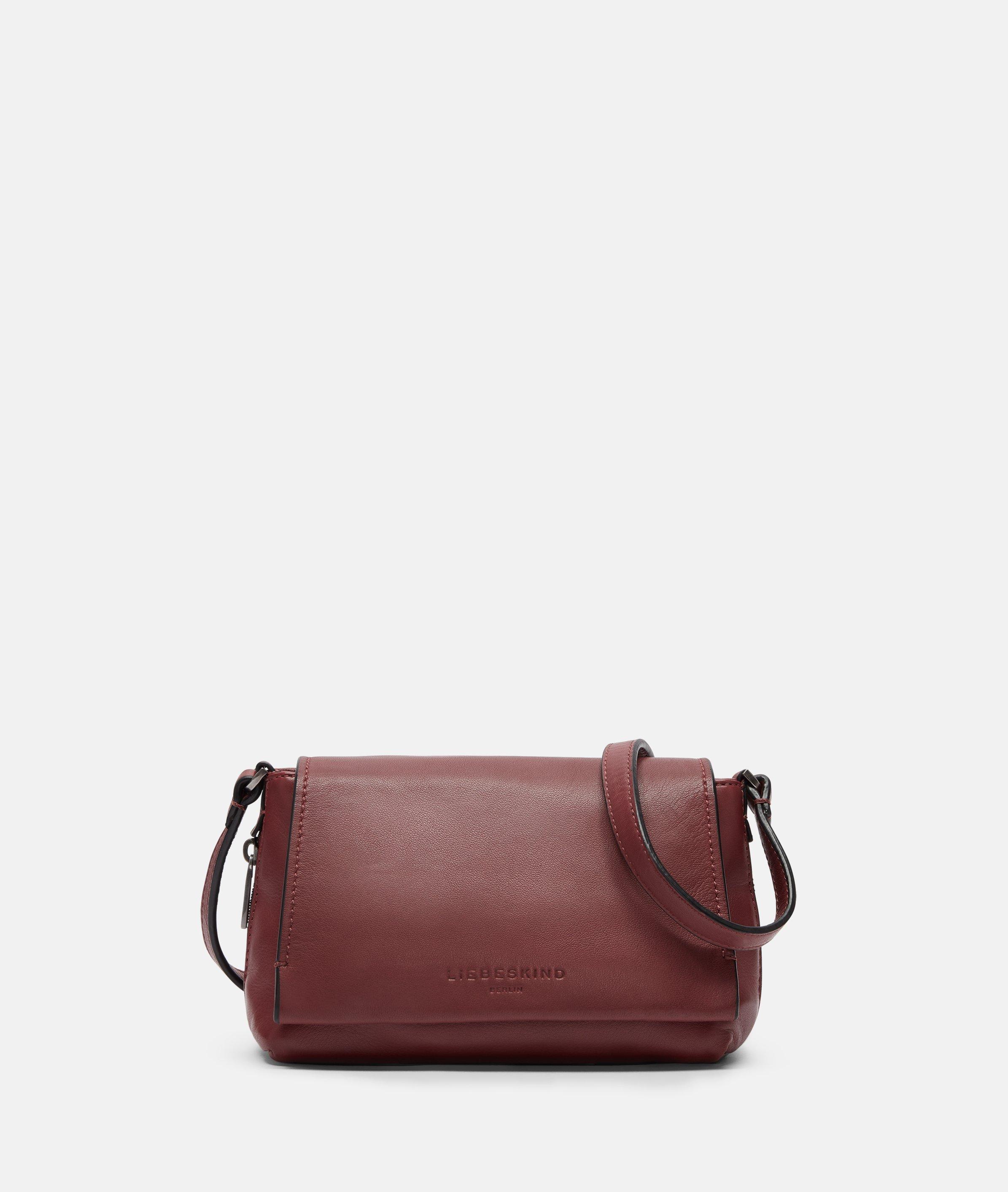 Liebeskind Berlin - Crossbody-Bag aus weichem Schafsleder -  rot