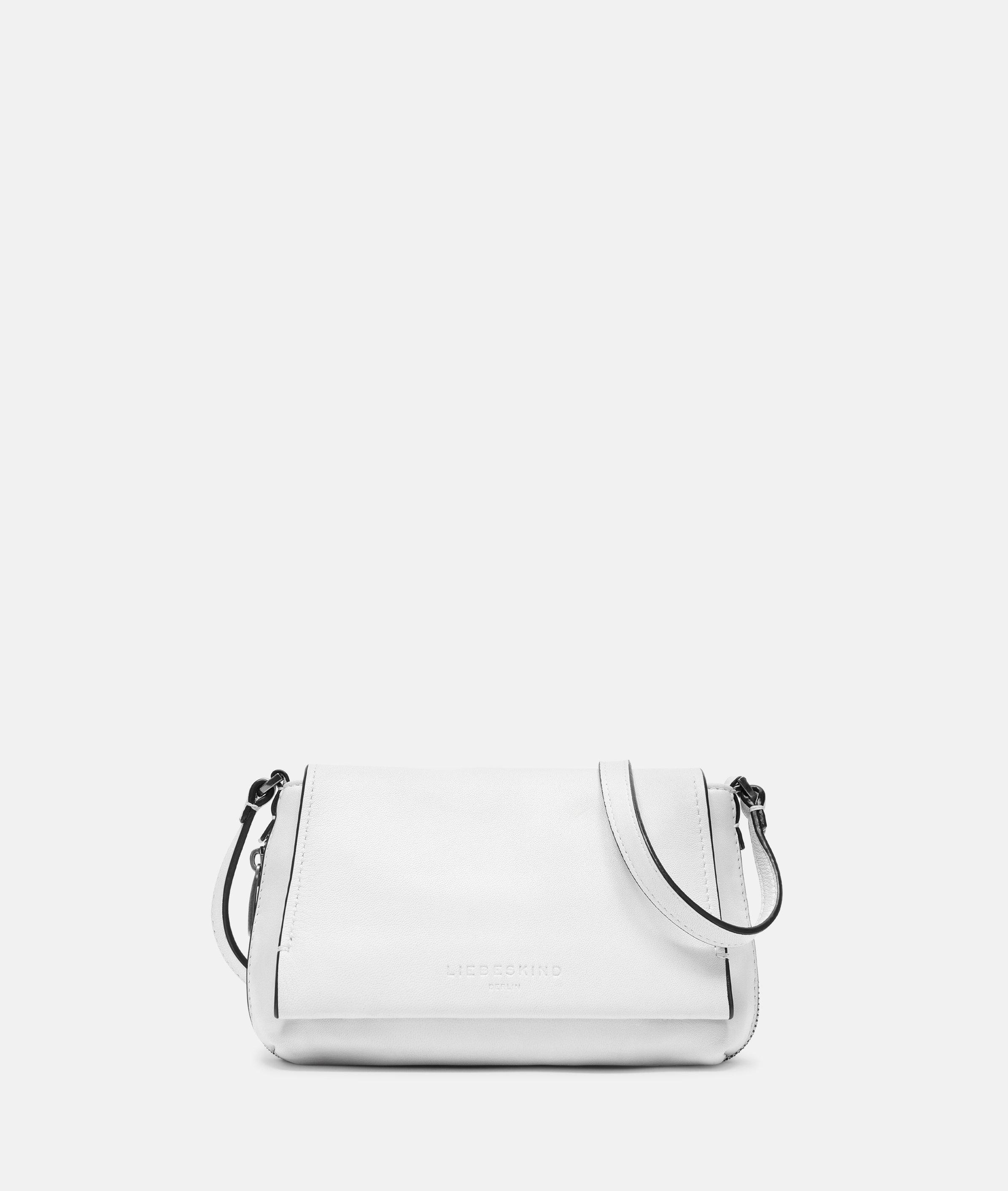 Thumbnail - Liebeskind Berlin - Crossbody-Bag aus weichem Schafsleder -  weiß