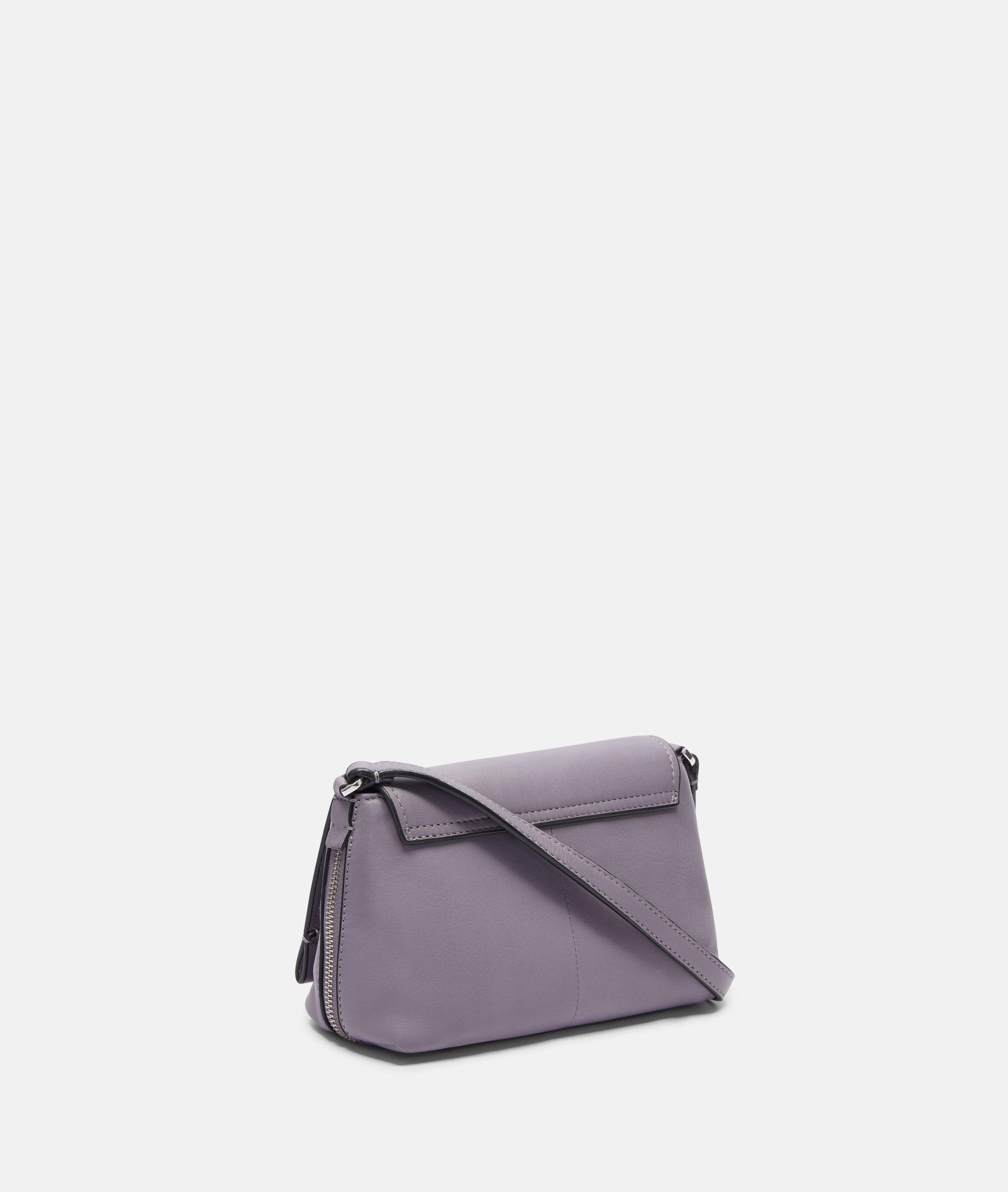 Thumbnail - Liebeskind Berlin - Crossbody-Bag aus weichem Schafsleder -  lila