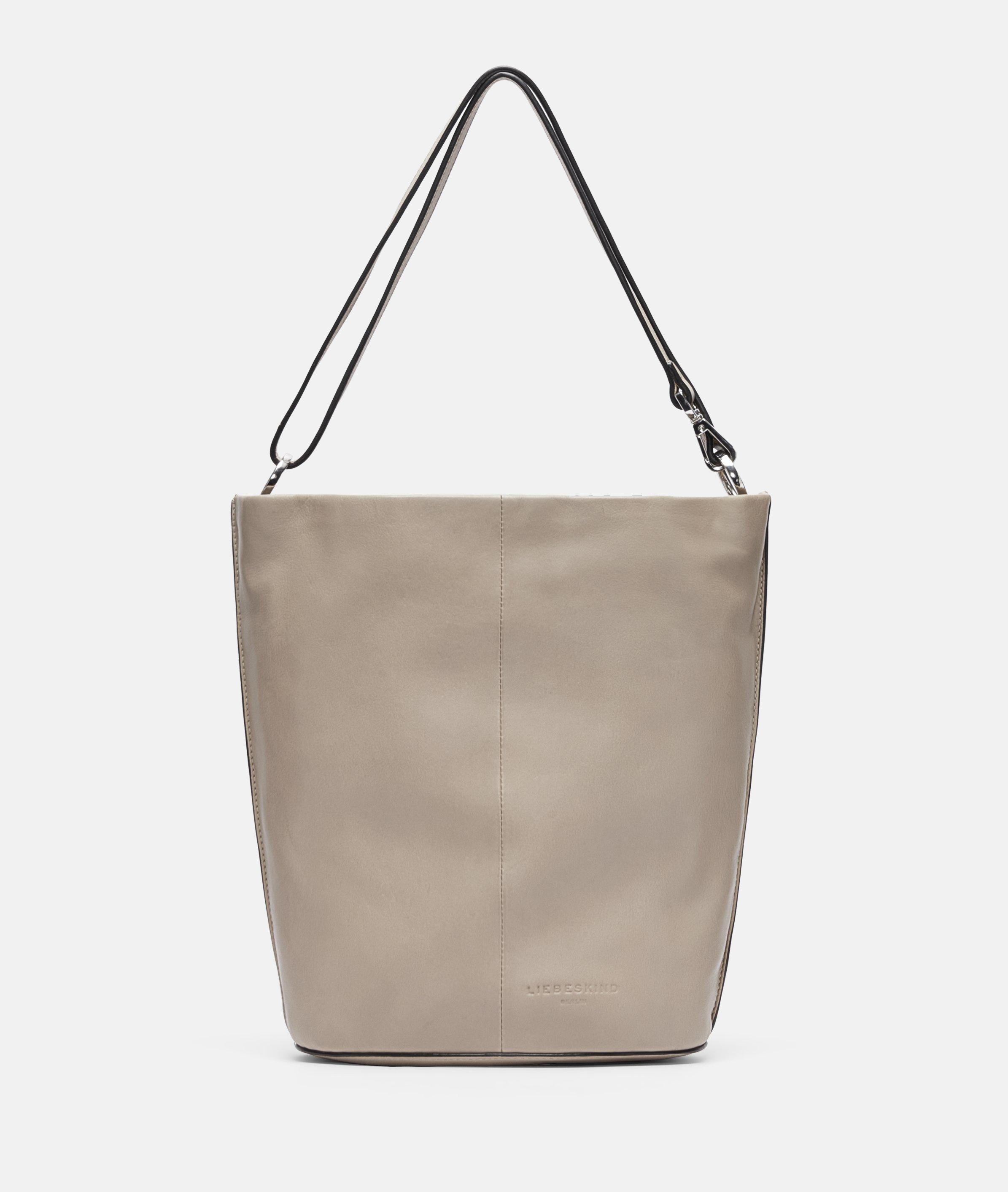 Liebeskind Berlin - Geräumige Hobo aus weichem Schafsleder -  Beige