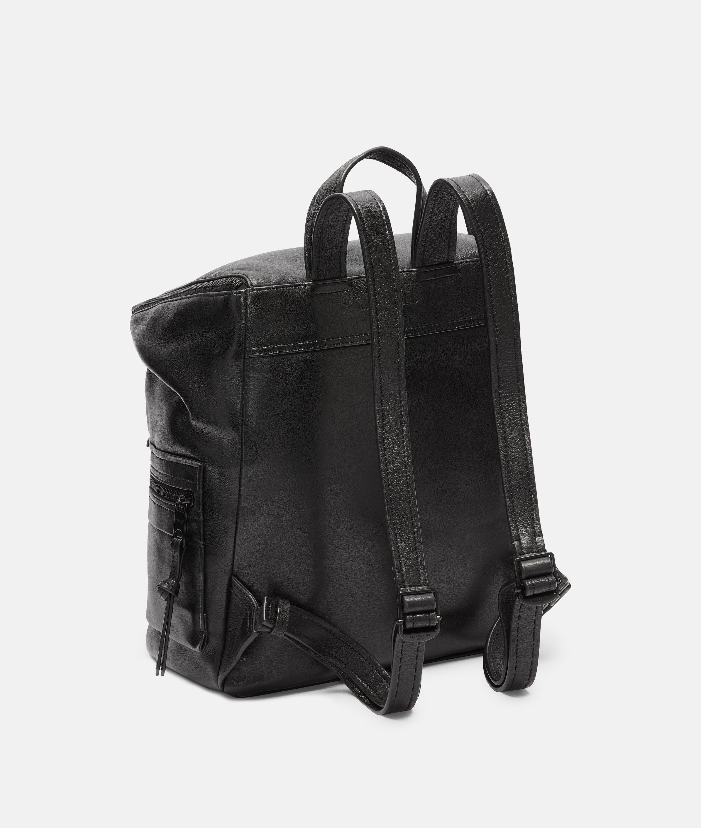 Thumbnail - Liebeskind Berlin - Rucksack aus feinem Leder -  schwarz