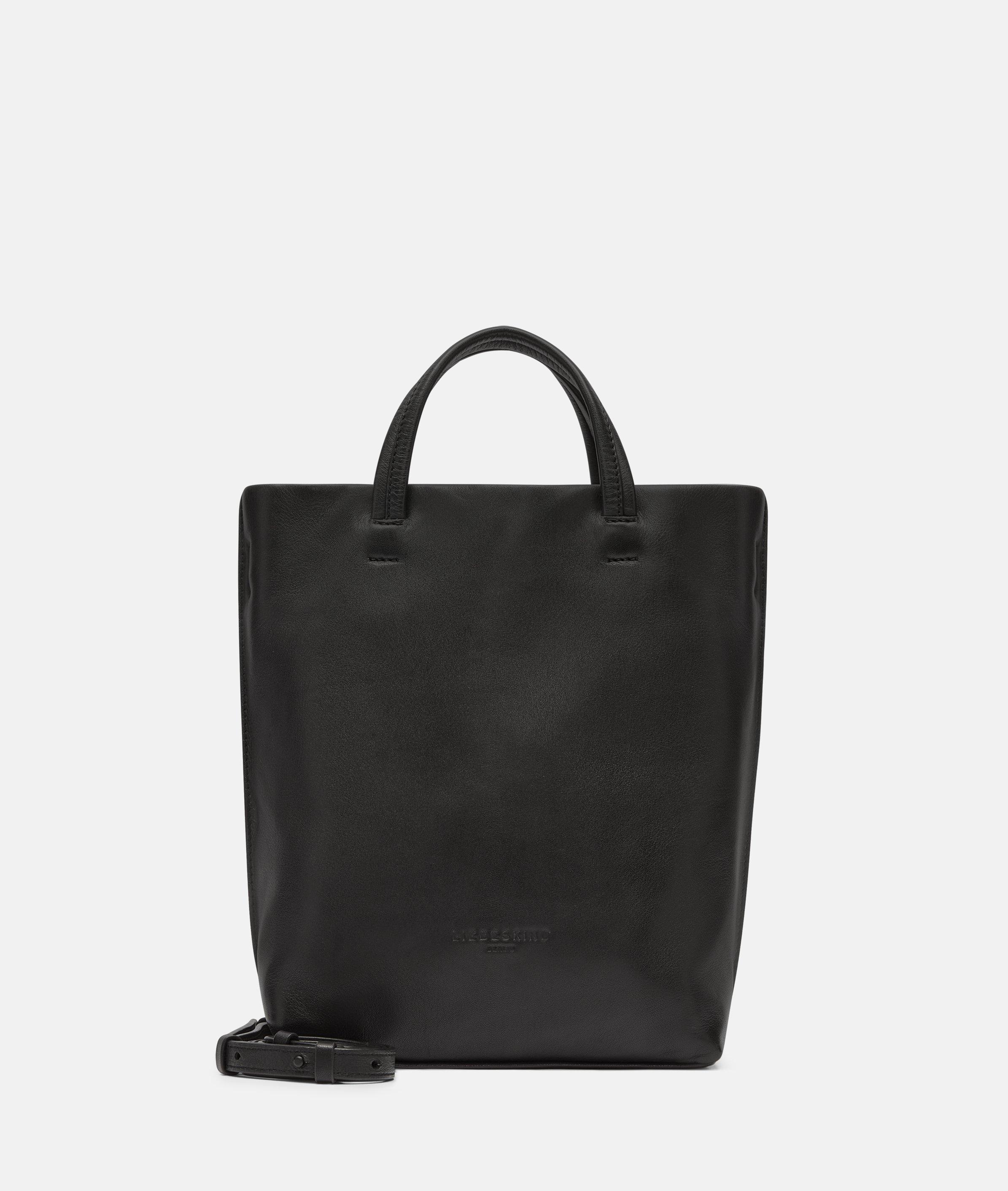 Liebeskind Berlin - Shopper aus weichem Schafsleder -  schwarz
