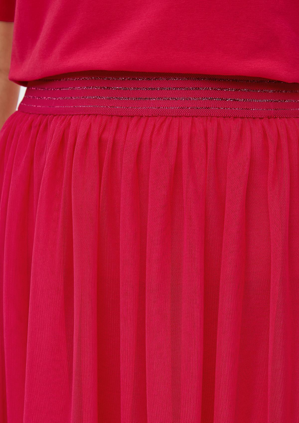 s.Oliver Tulle skirt with an elasticated waistband