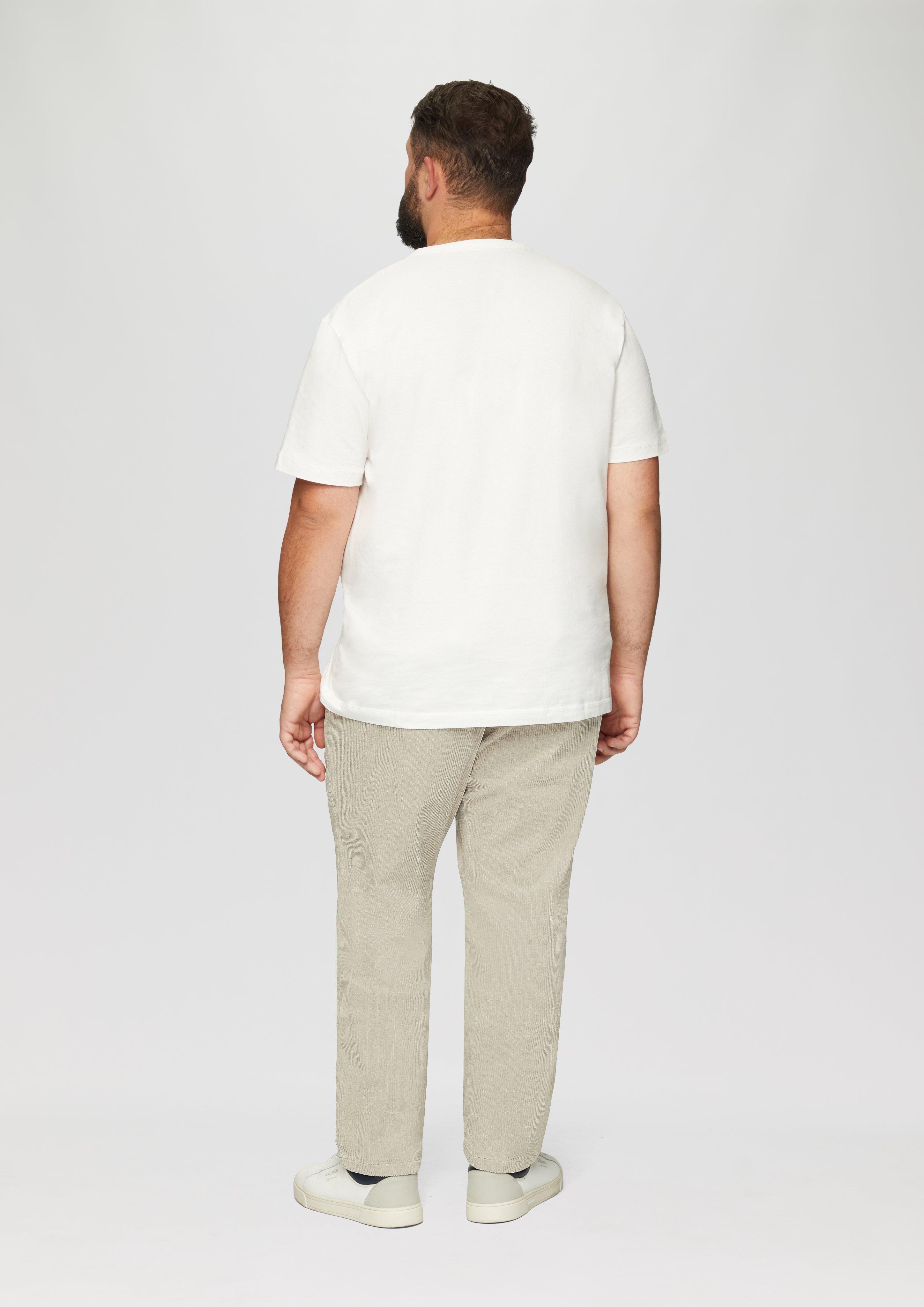 S.Oliver Relaxed: Cord-Chino mit Tapered Leg