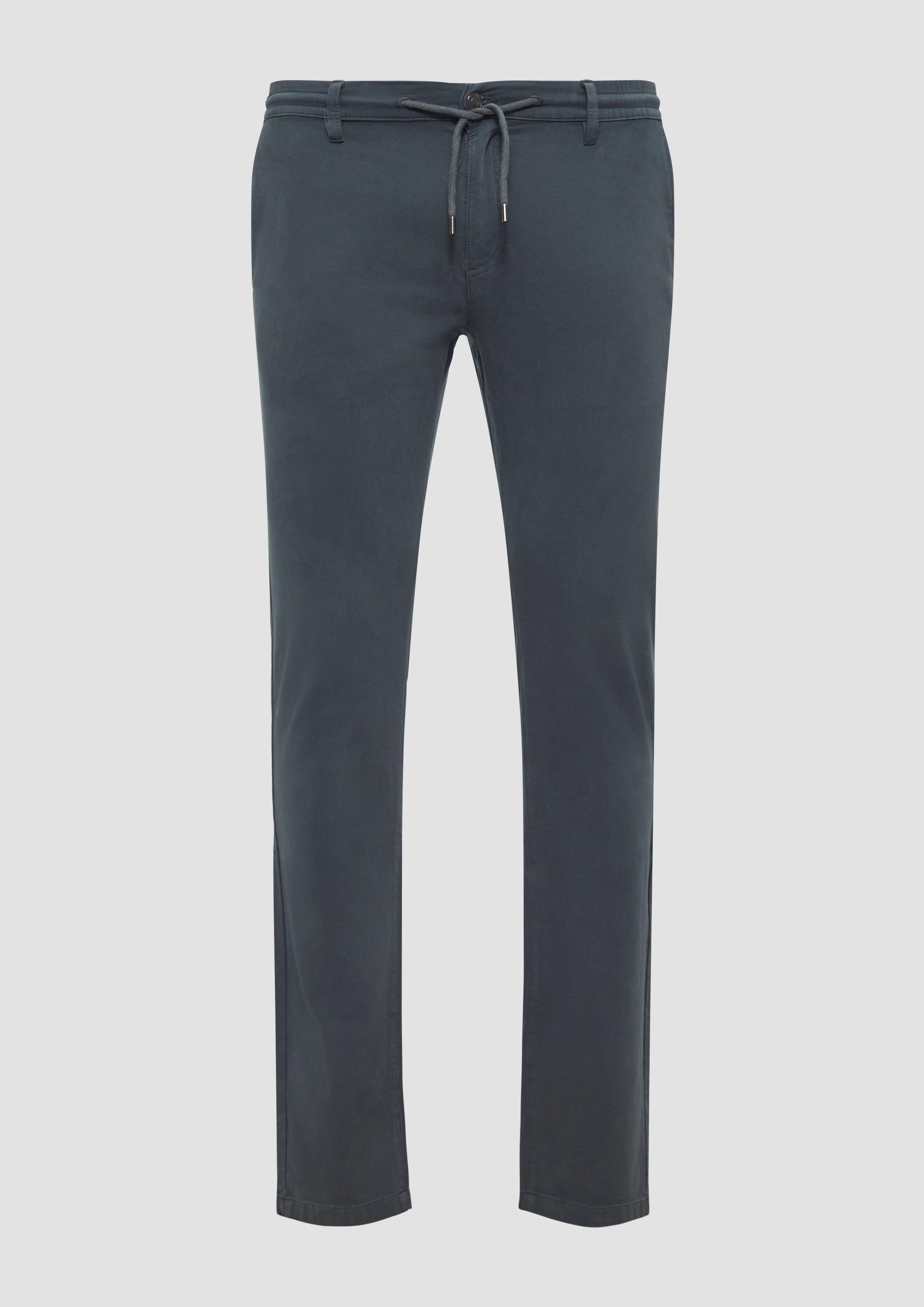 s.Oliver Regular: Chino-Joggers mit elastischem Bund