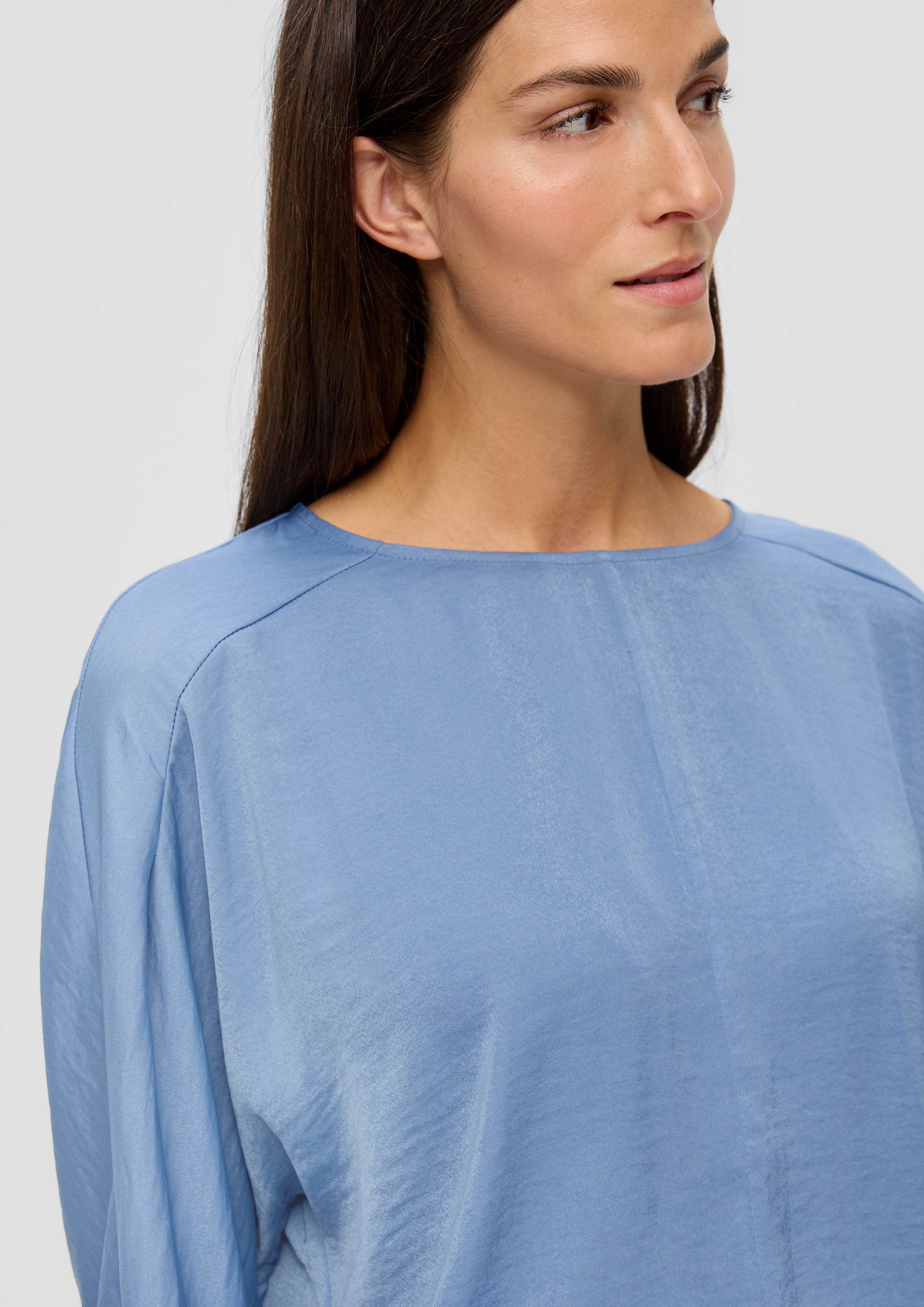 S.Oliver Damen Bluse Langarm – Klassischer Schnitt, Vielseitig Kombinierbar