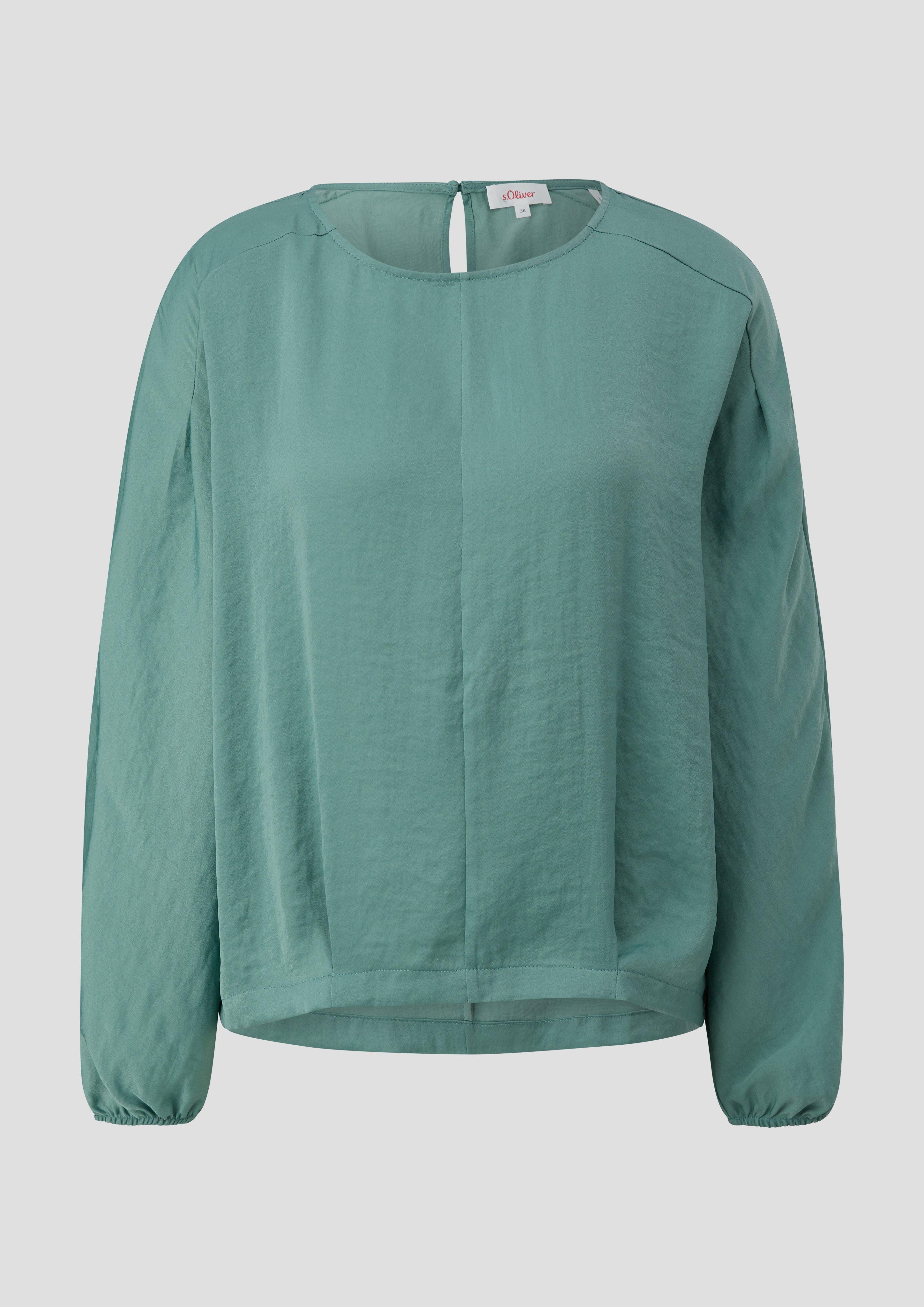 s.Oliver Satinbluse im Loose Fit