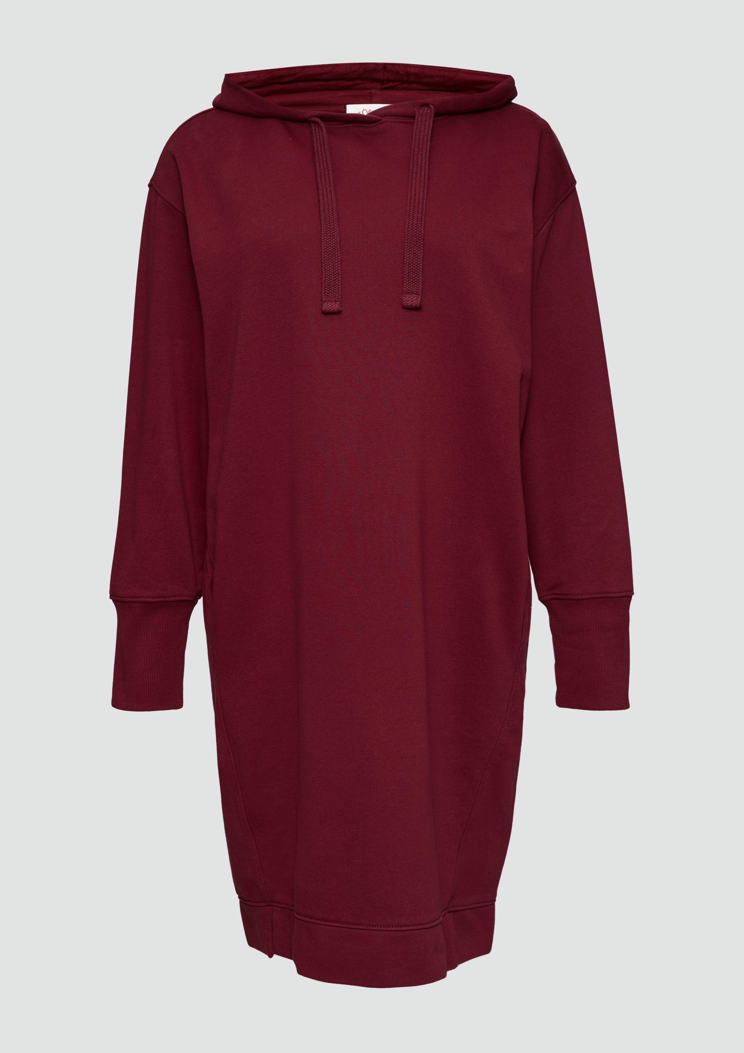 s.Oliver Sweatkleid mit Eingrifftaschen und vorgesetzter Seitennaht