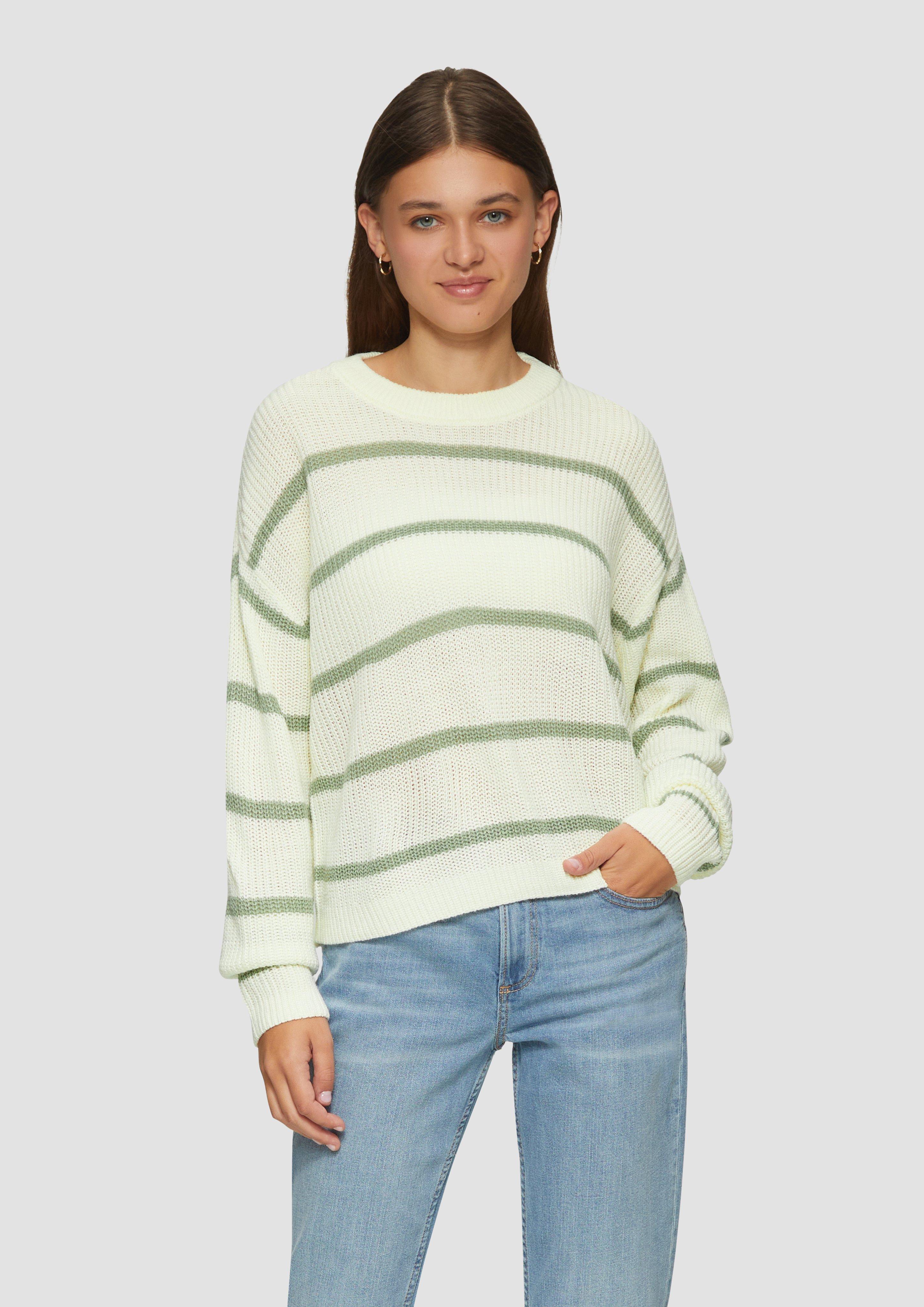 S.Oliver Strickpullover mit Ringeln